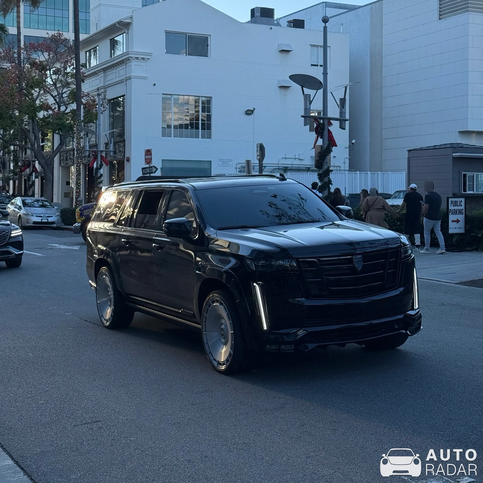 Cadillac Escalade Larte Design spotted in Beverly Hills