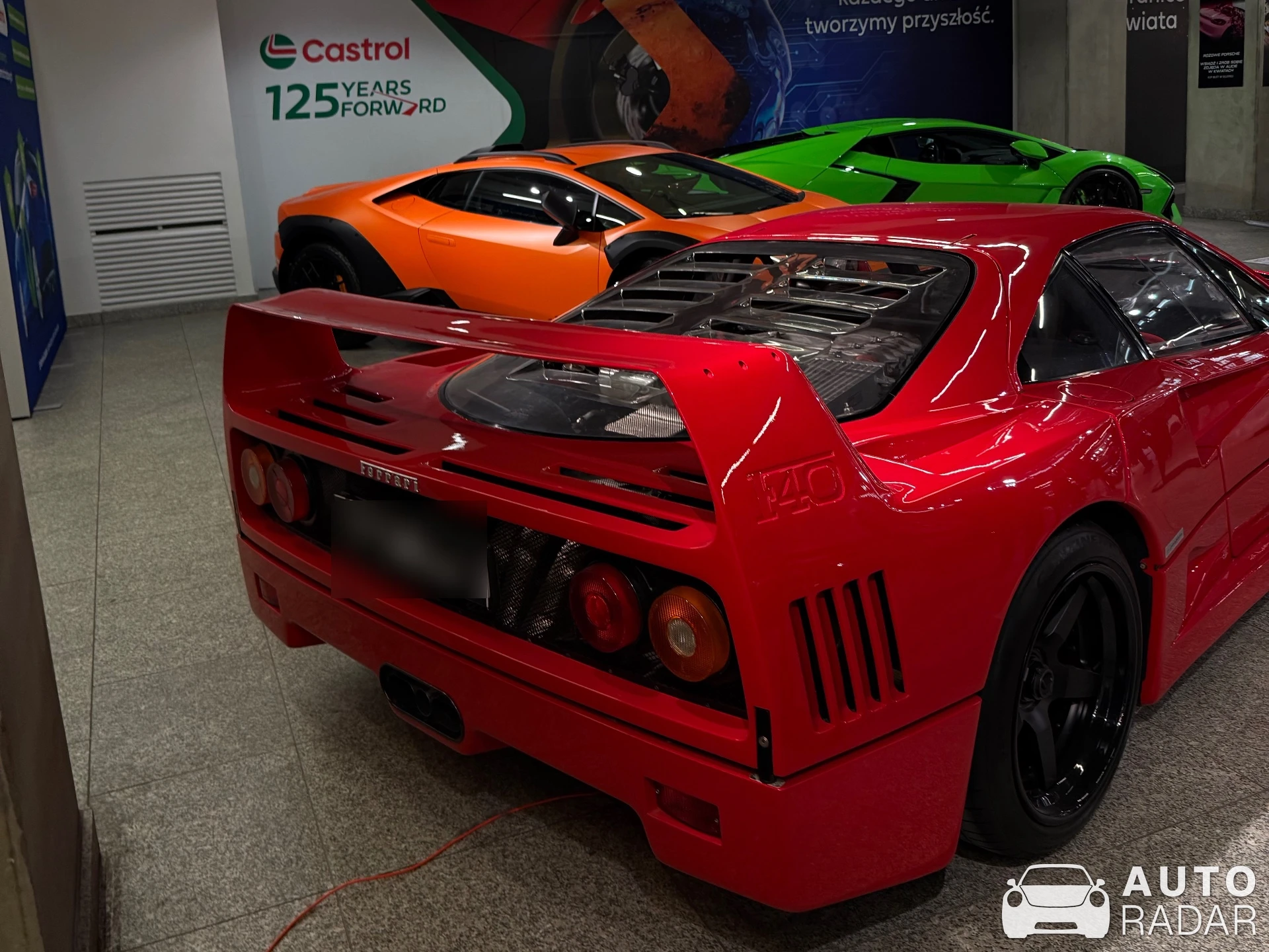 LB-Works Ferrari F40 spotted in Warszawa