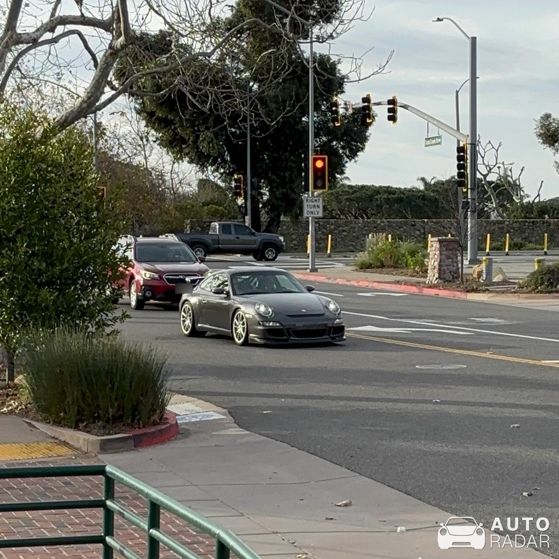 Porsche 997 GT3 spotted in Malibu, United States