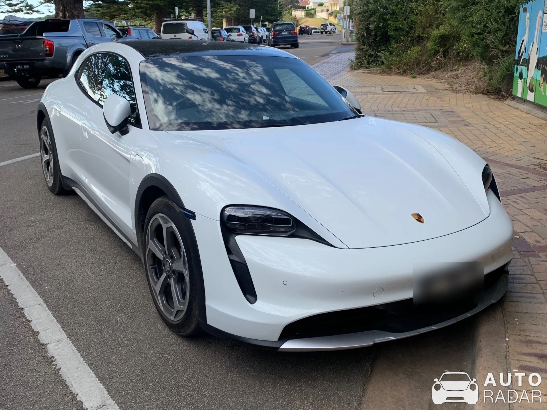 Porsche Taycan 4 Cross Turismo spotted in Sorrento, Australia