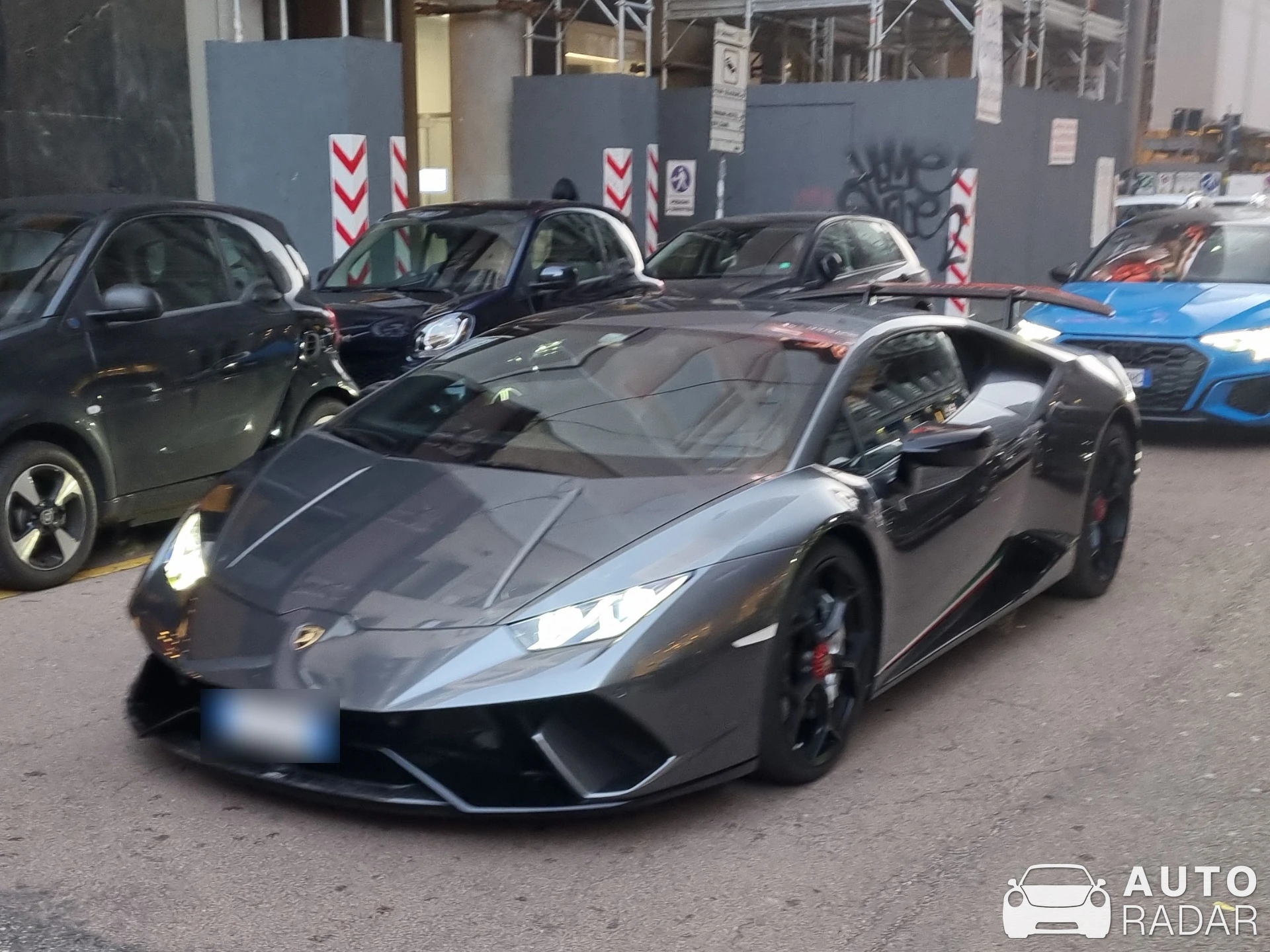 Lamborghini Huracán LP640-4 Performante spotted in Milano, Italia