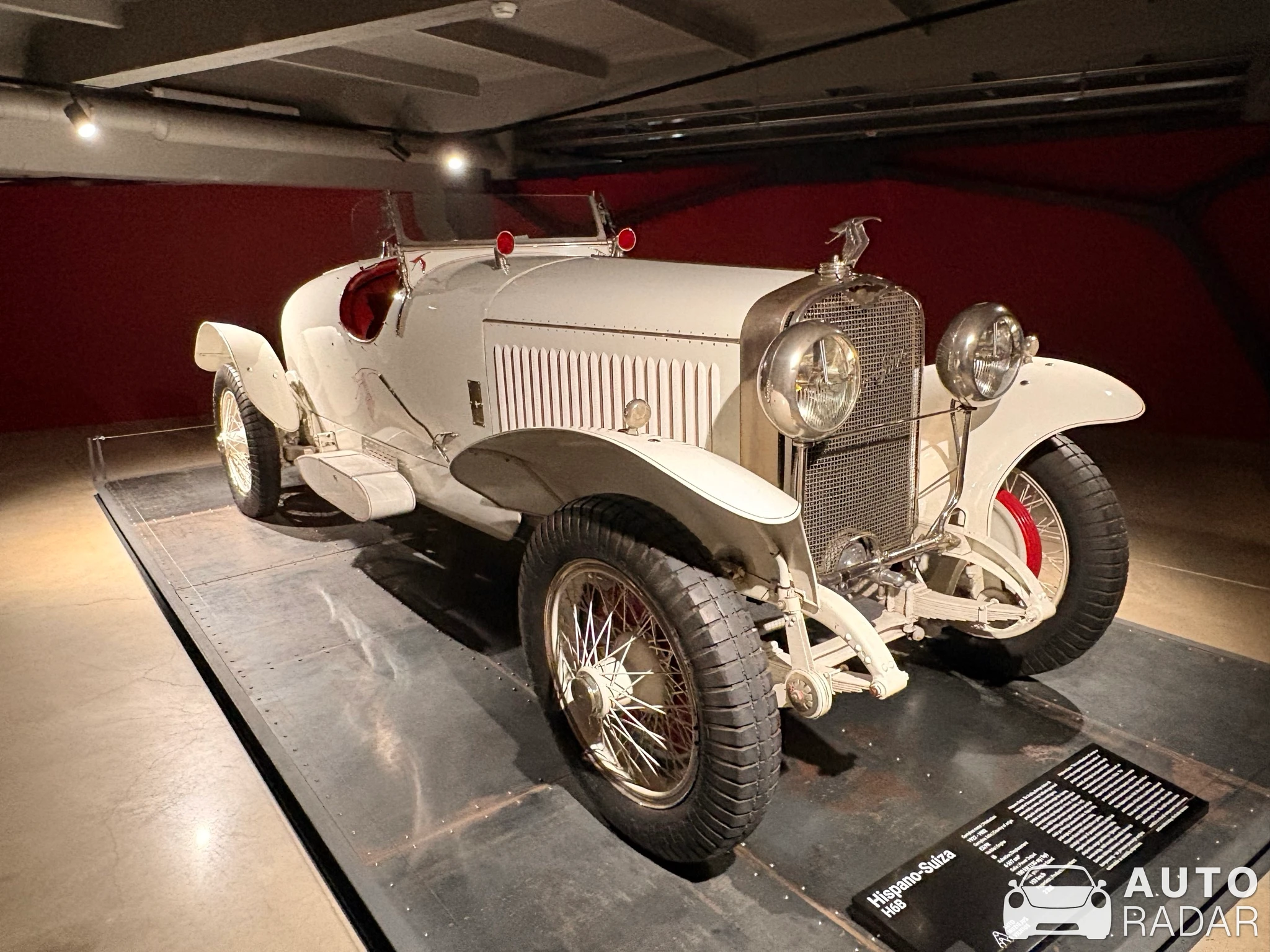 Hispano-Suiza H6B spotted in Vilnius