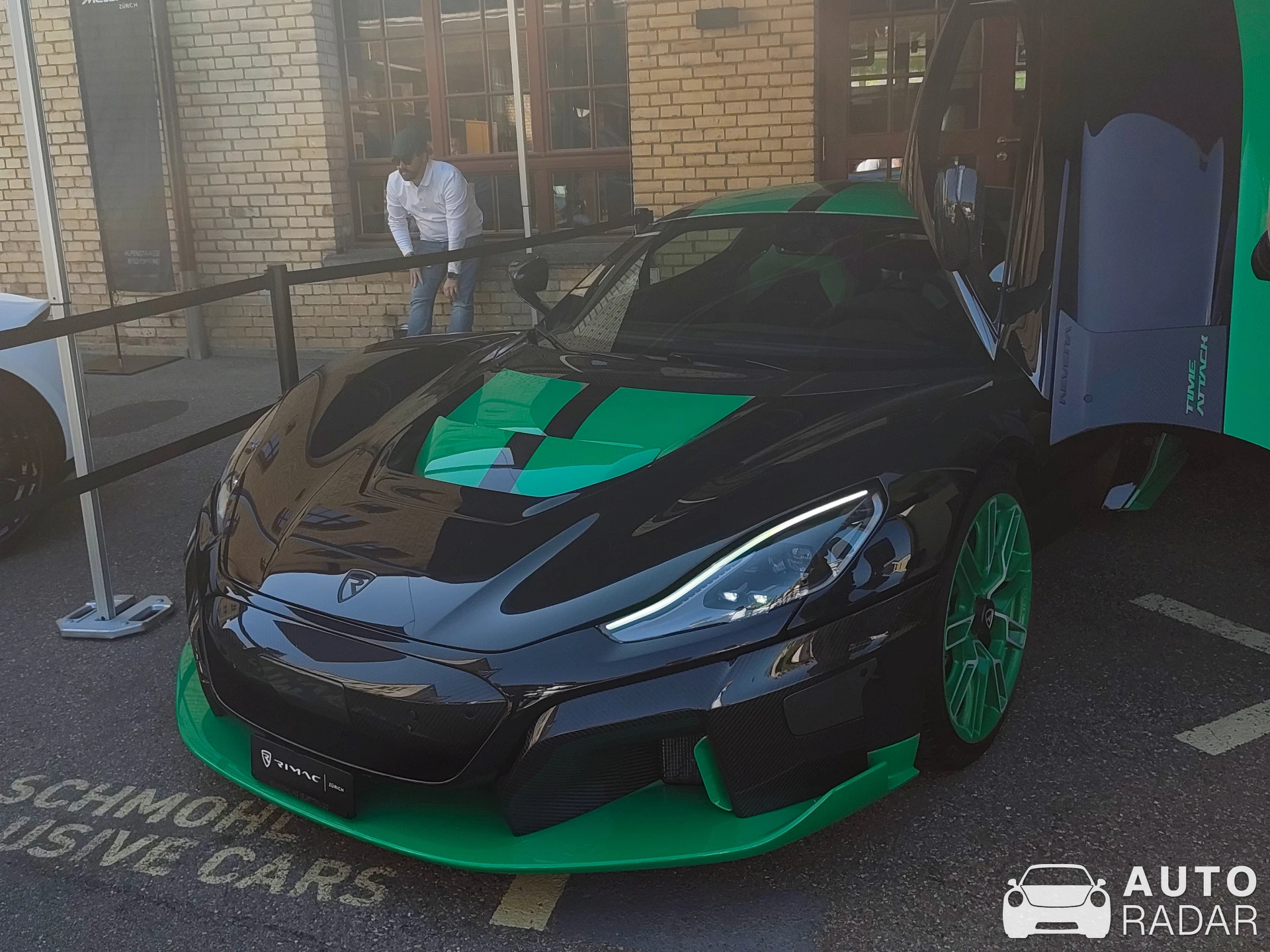 Rimac Nevera Time Attack spotted in Kemptthal