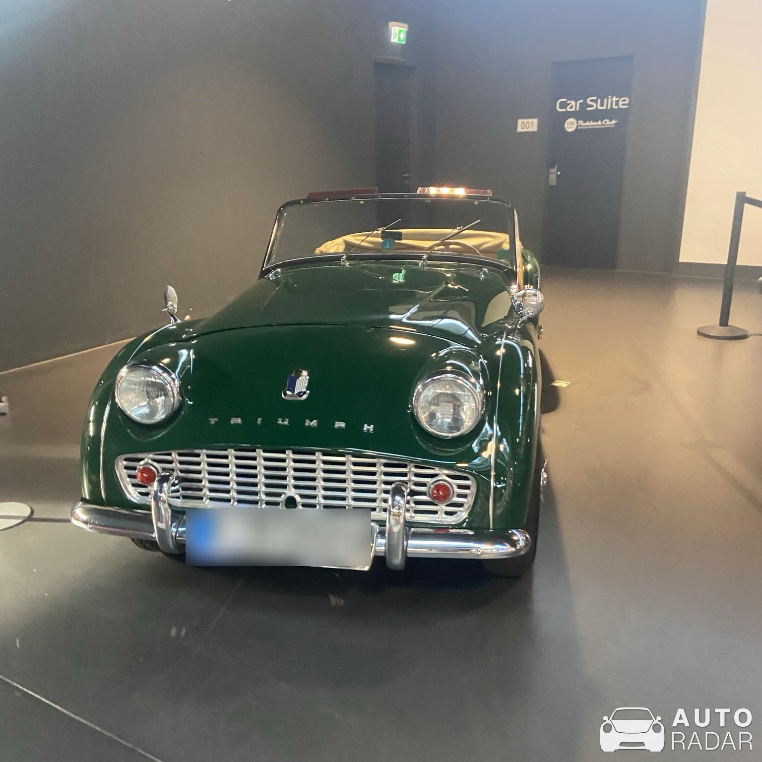 Triumph TR3A spotted in Köln