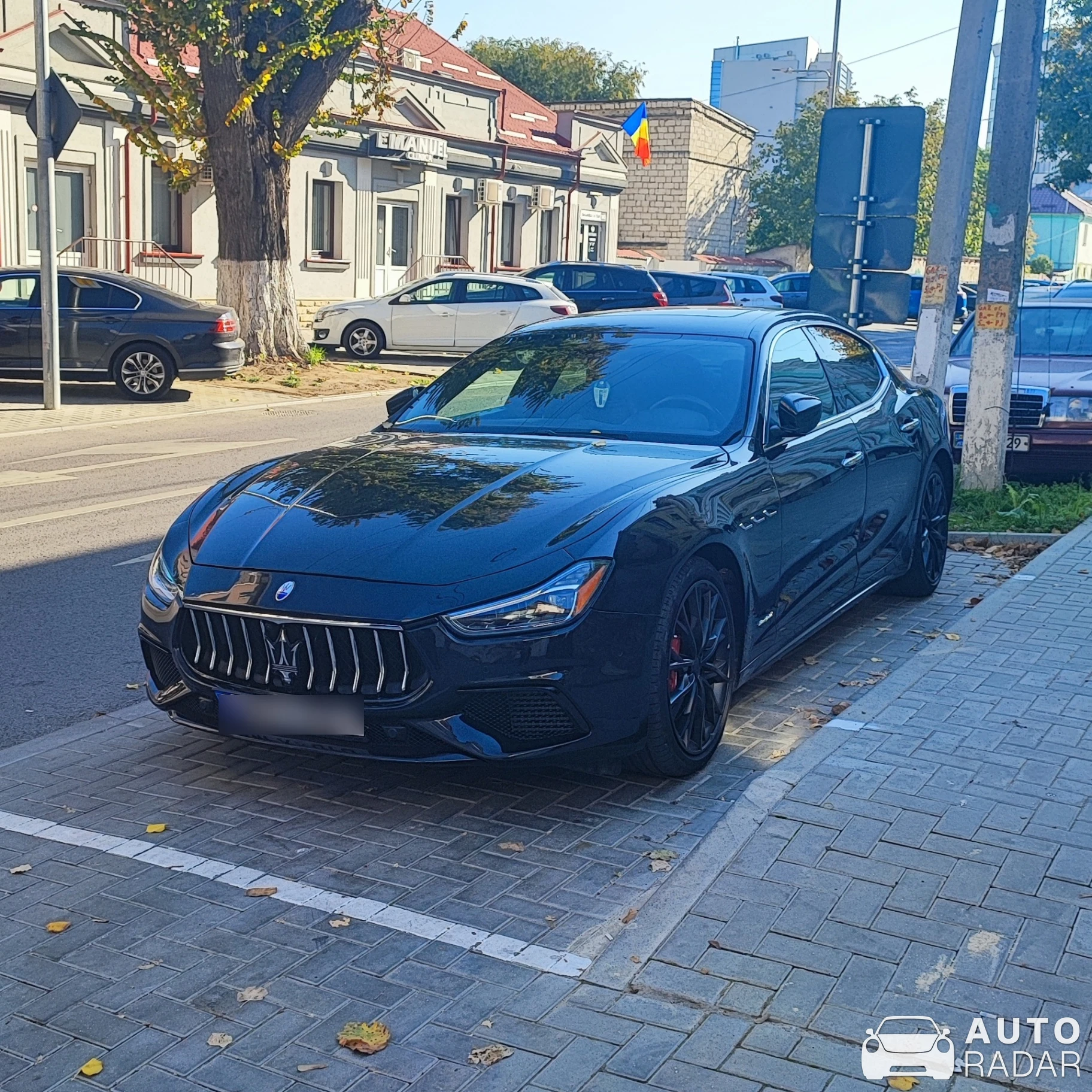 Maserati Ghibli spotted in Chișinău, Moldova