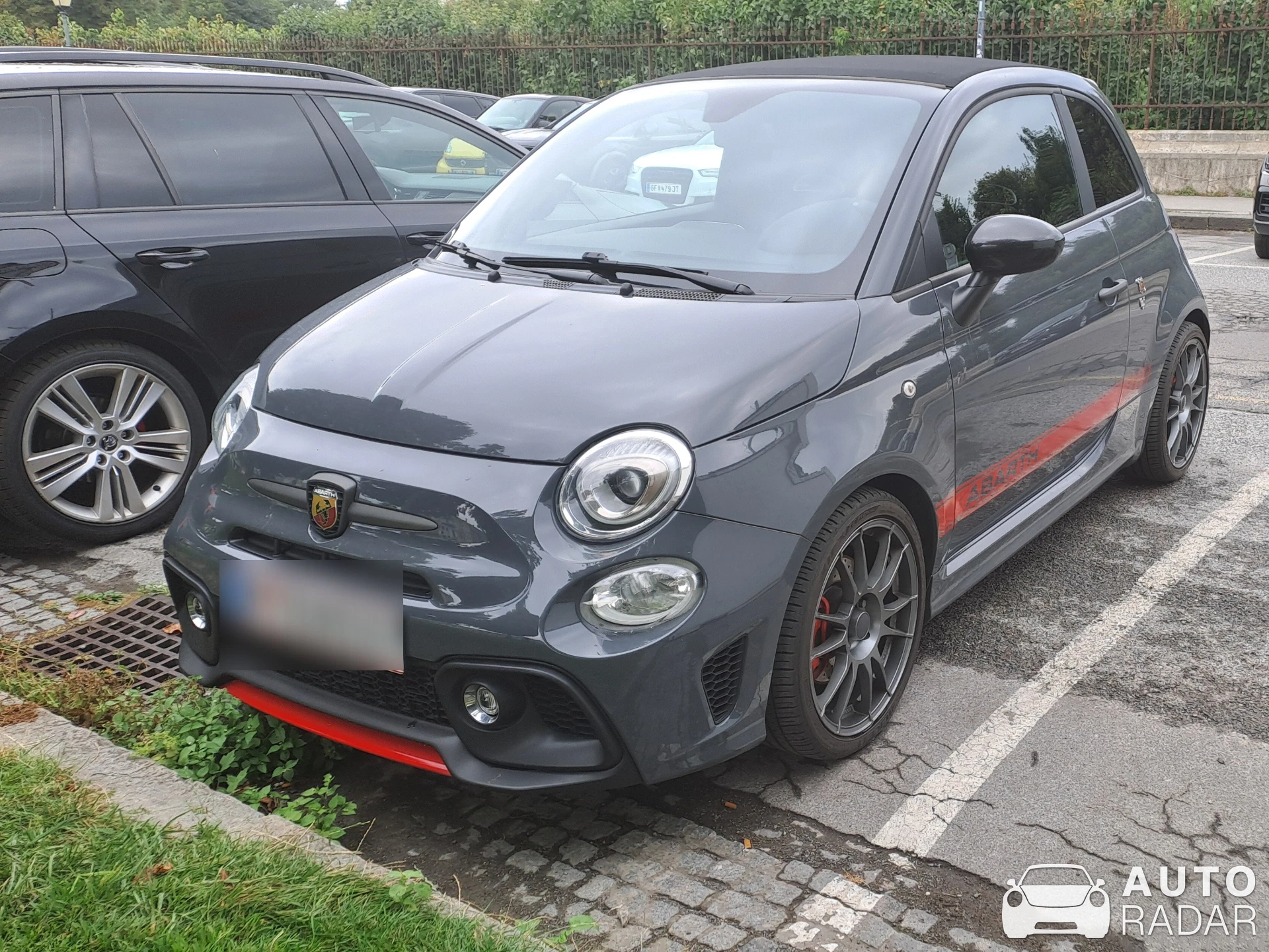 Abarth 695 XSR Yamaha spotted in Vienna