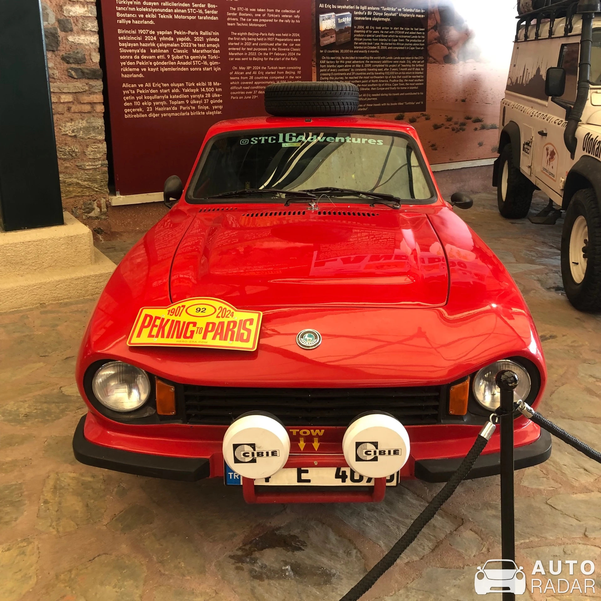 Anadol STC-16 spotted in Beyoğlu