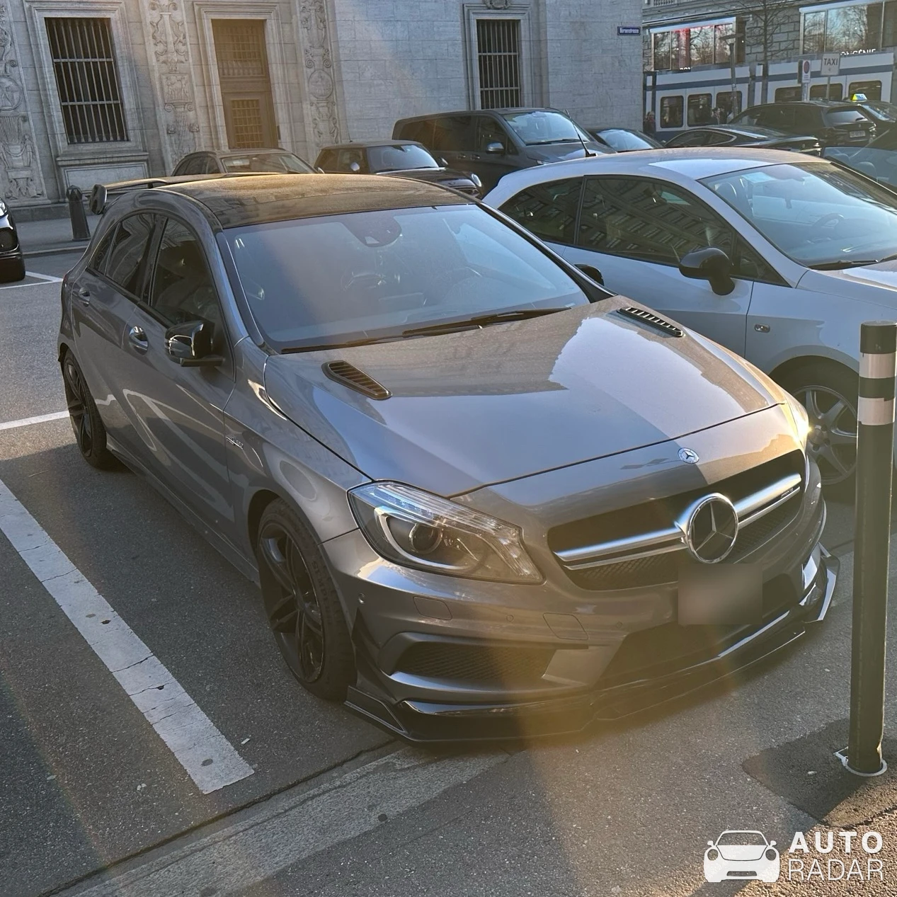 Mercedes-AMG A 45 W176 spotted in Zürich