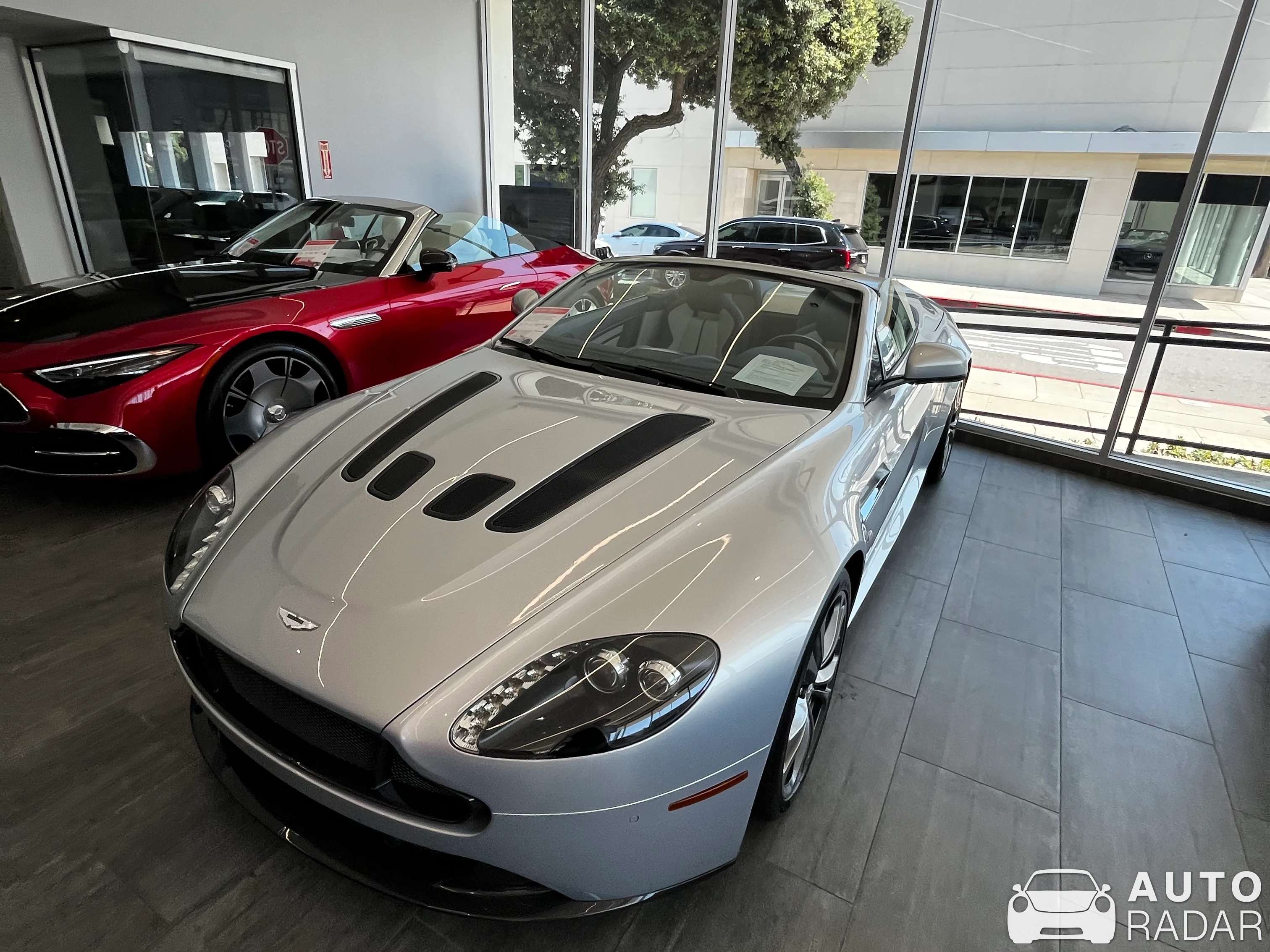 Aston Martin V12 Vantage S Roadster spotted in Hermosa Beach