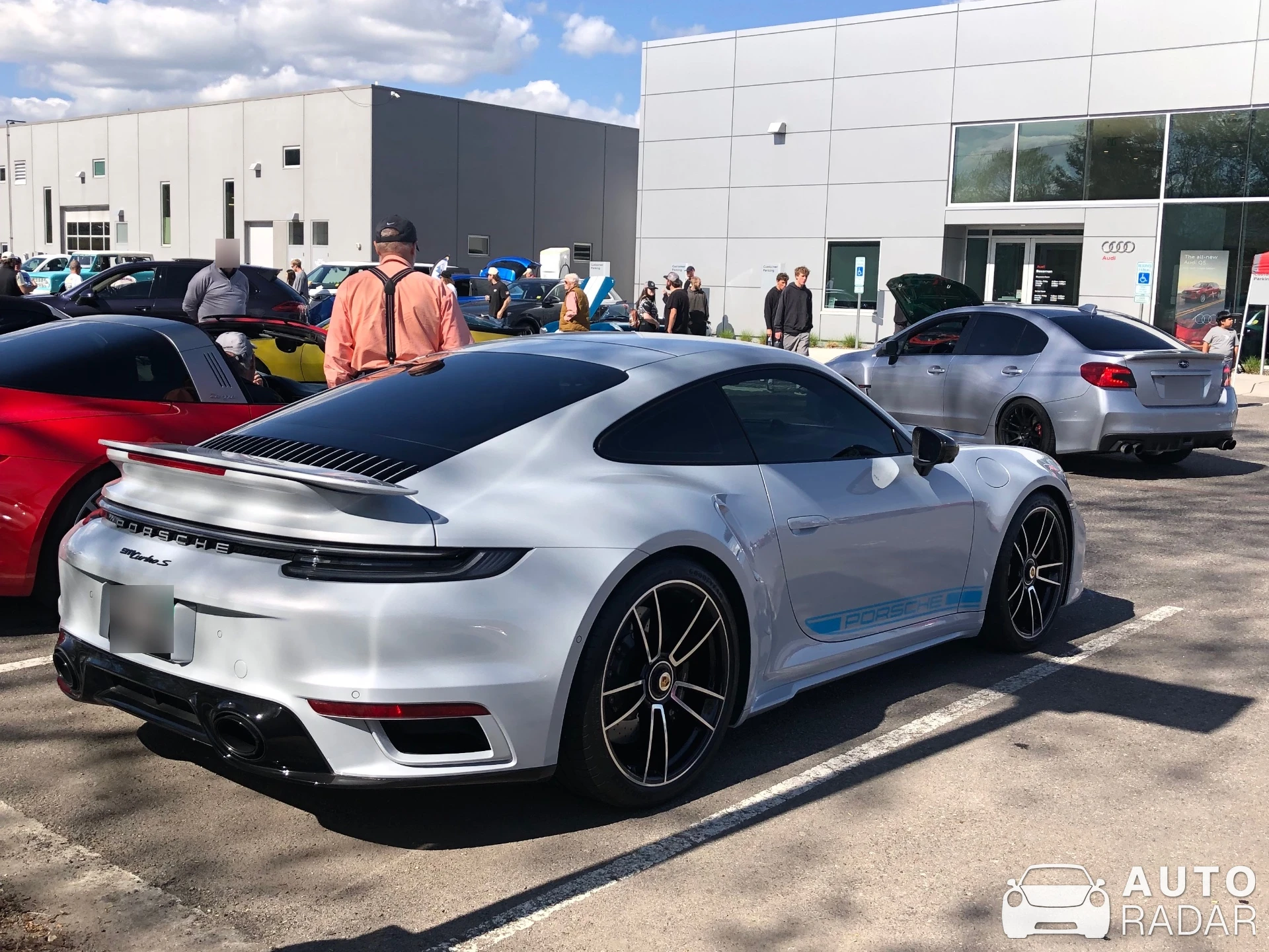 Porsche 992 Turbo S MkI spotted in Bozeman