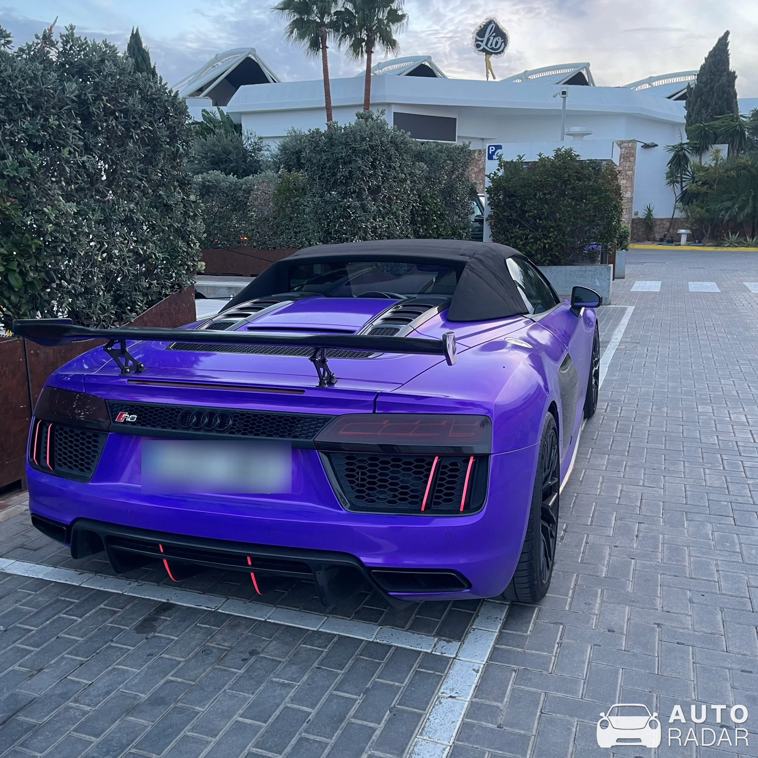 Audi R8 V10 Plus Spyder 2017 spotted in Eivissa