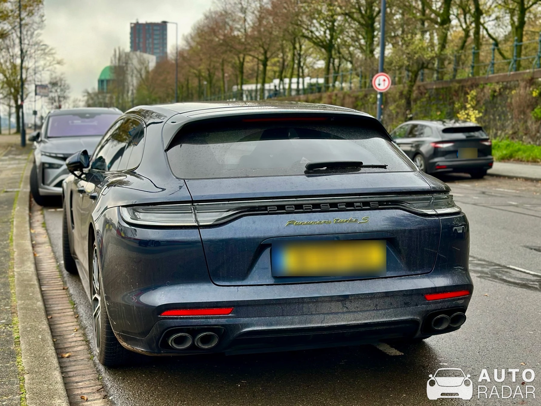 Porsche 971 Panamera Turbo S E-Hybrid Sport Turismo spotted in Rotterdam