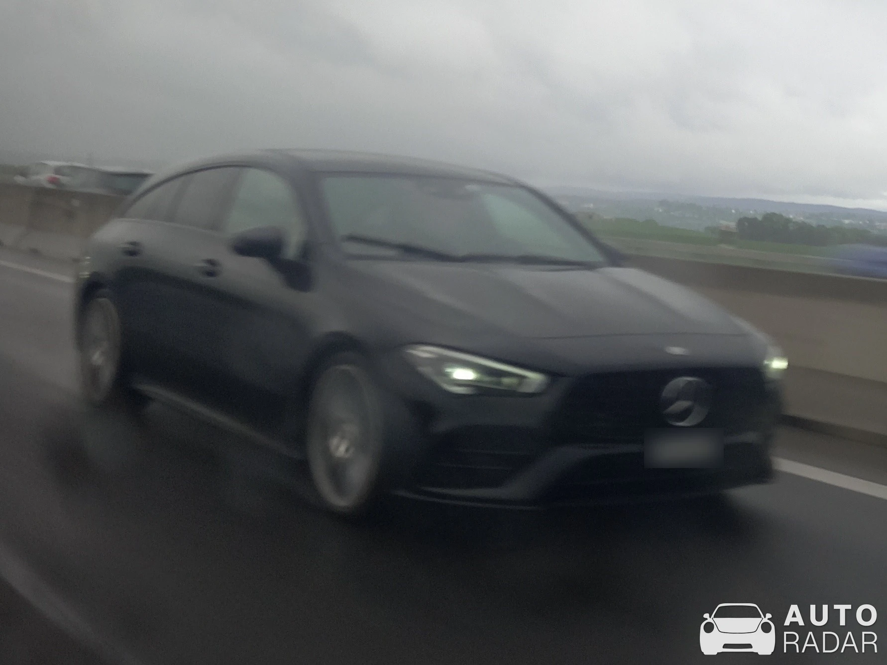 Mercedes-AMG CLA 35 Shooting Brake X118 spotted in Daillens, Switzerland