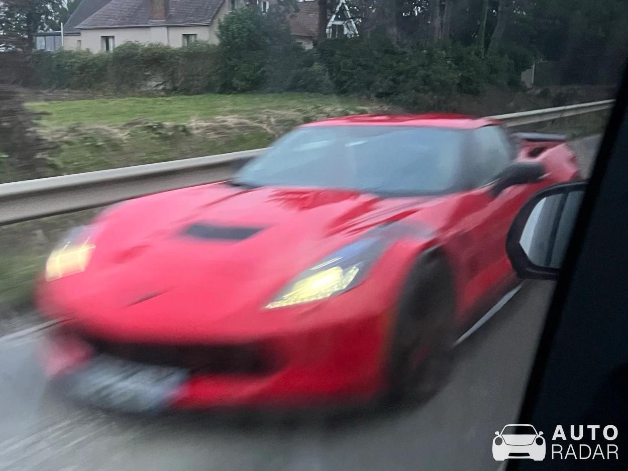 Chevrolet Corvette C7 Z06 spotted in Fleurbaix, France