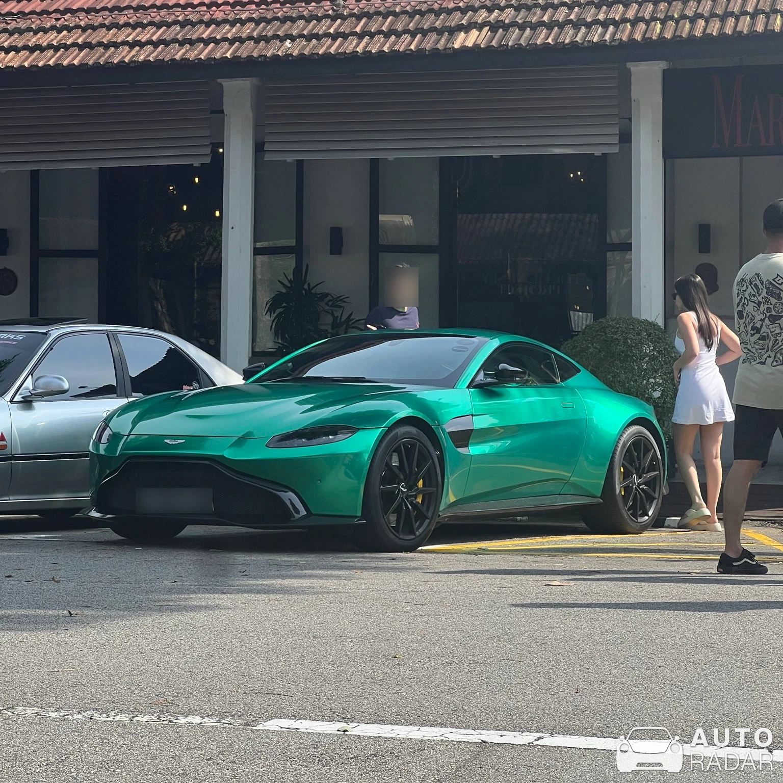 Aston Martin V8 Vantage spotted in Singapore, Singapore