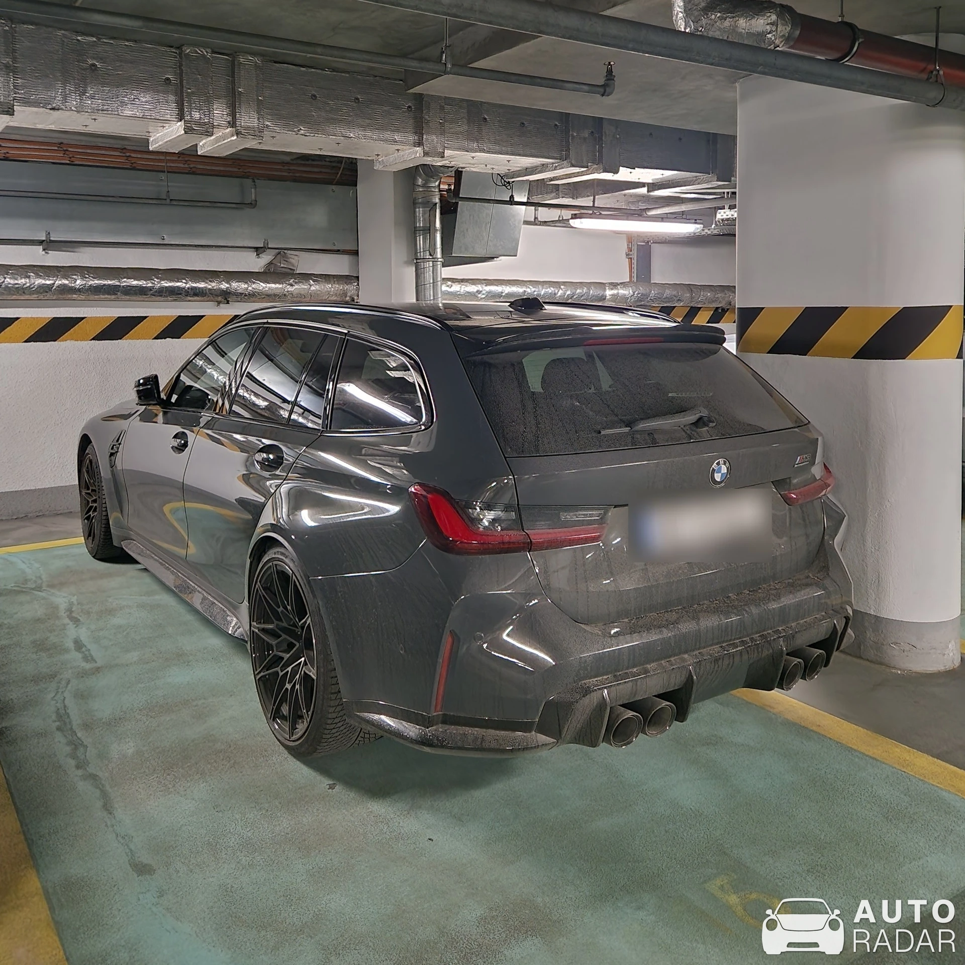 BMW M3 G81 Touring Competition spotted in Warszawa, Poland