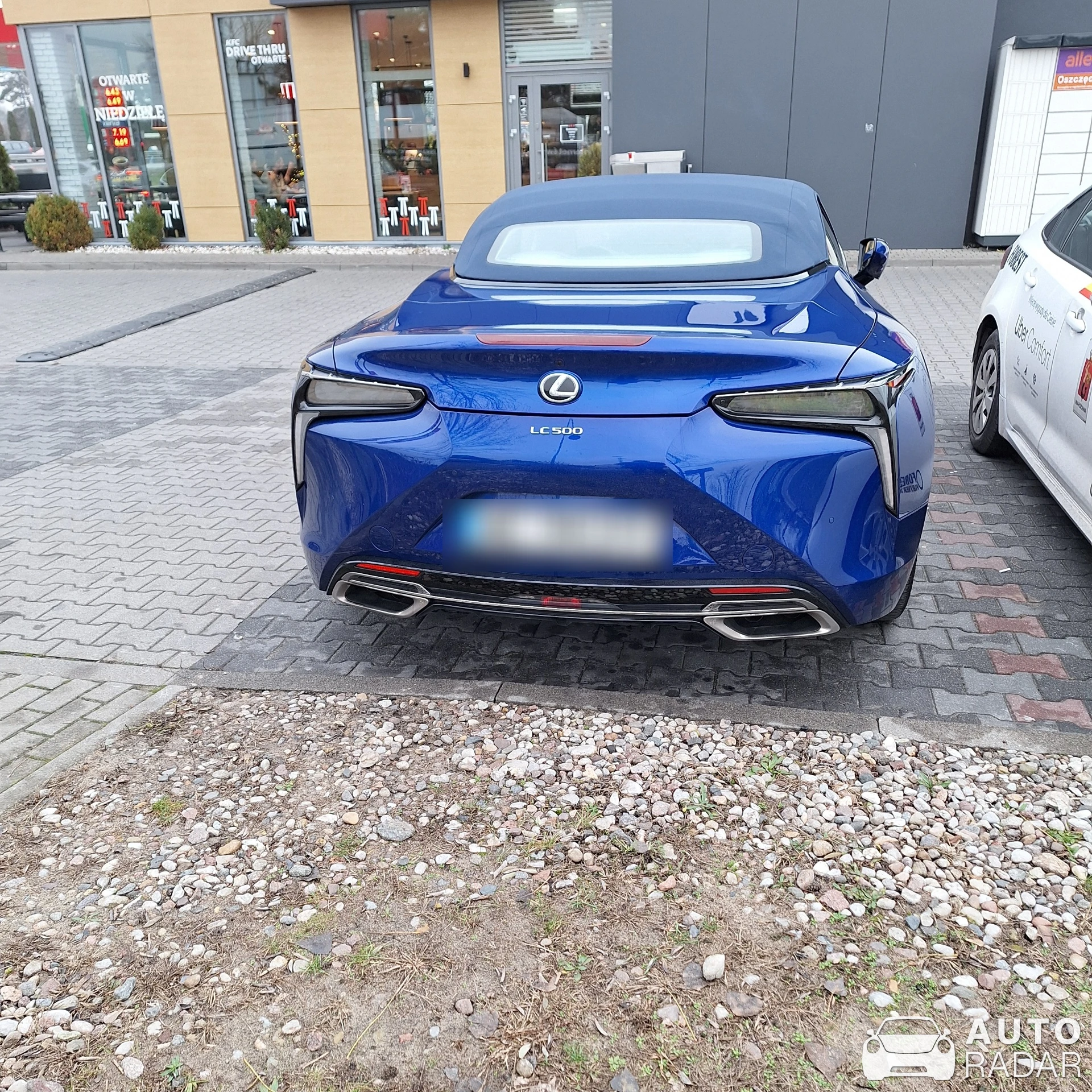 Lexus LC 500 spotted in Warszawa, Polska