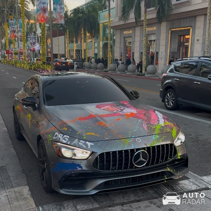 Mercedes-AMG GT 43 X290 spotted in Beverly Hills, United States