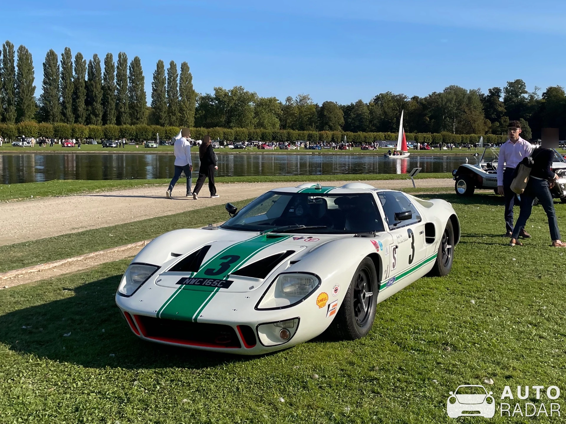 Ford GT40 spotted in Chantilly, France