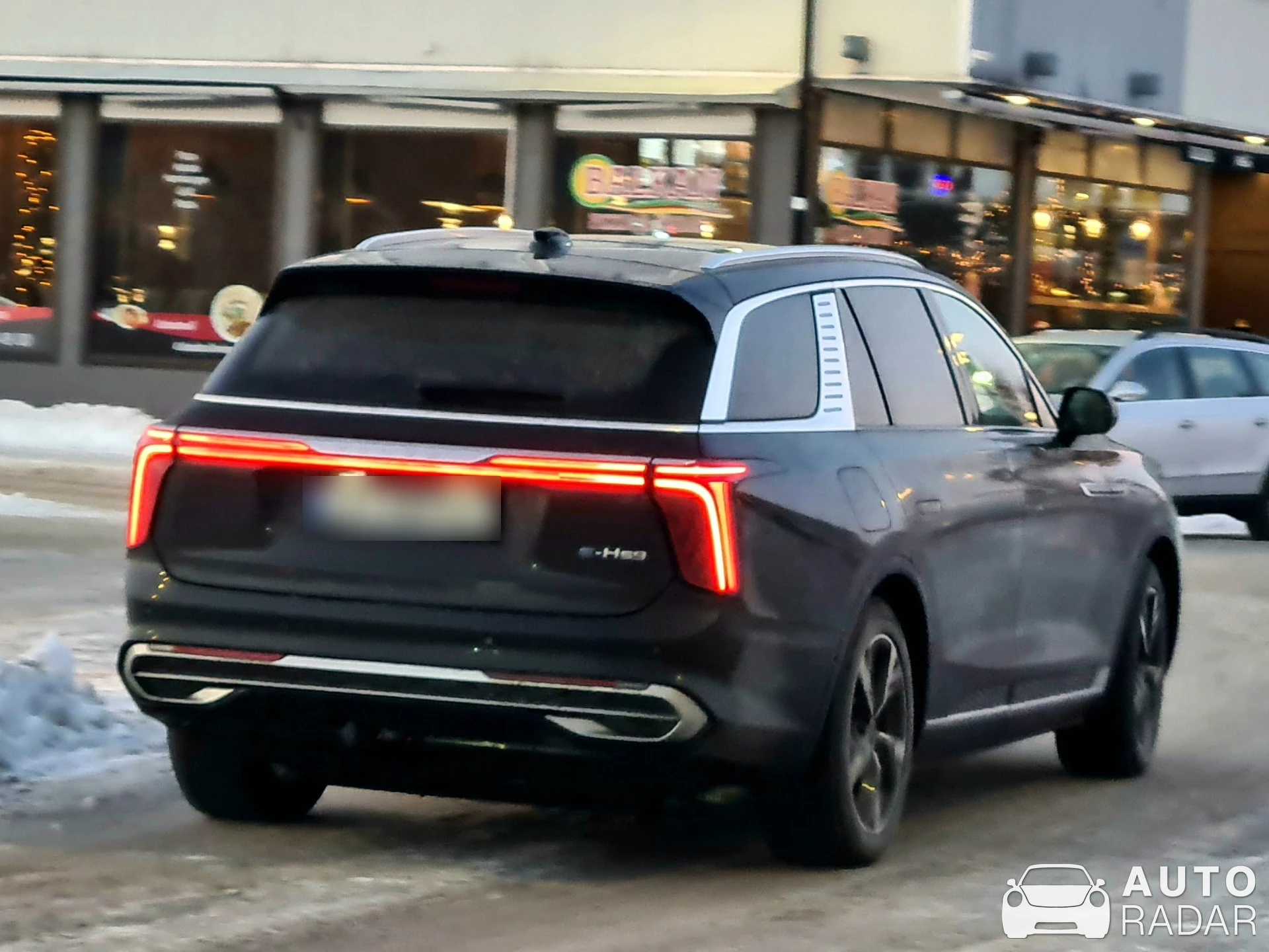 Hongqi E-HS9 spotted