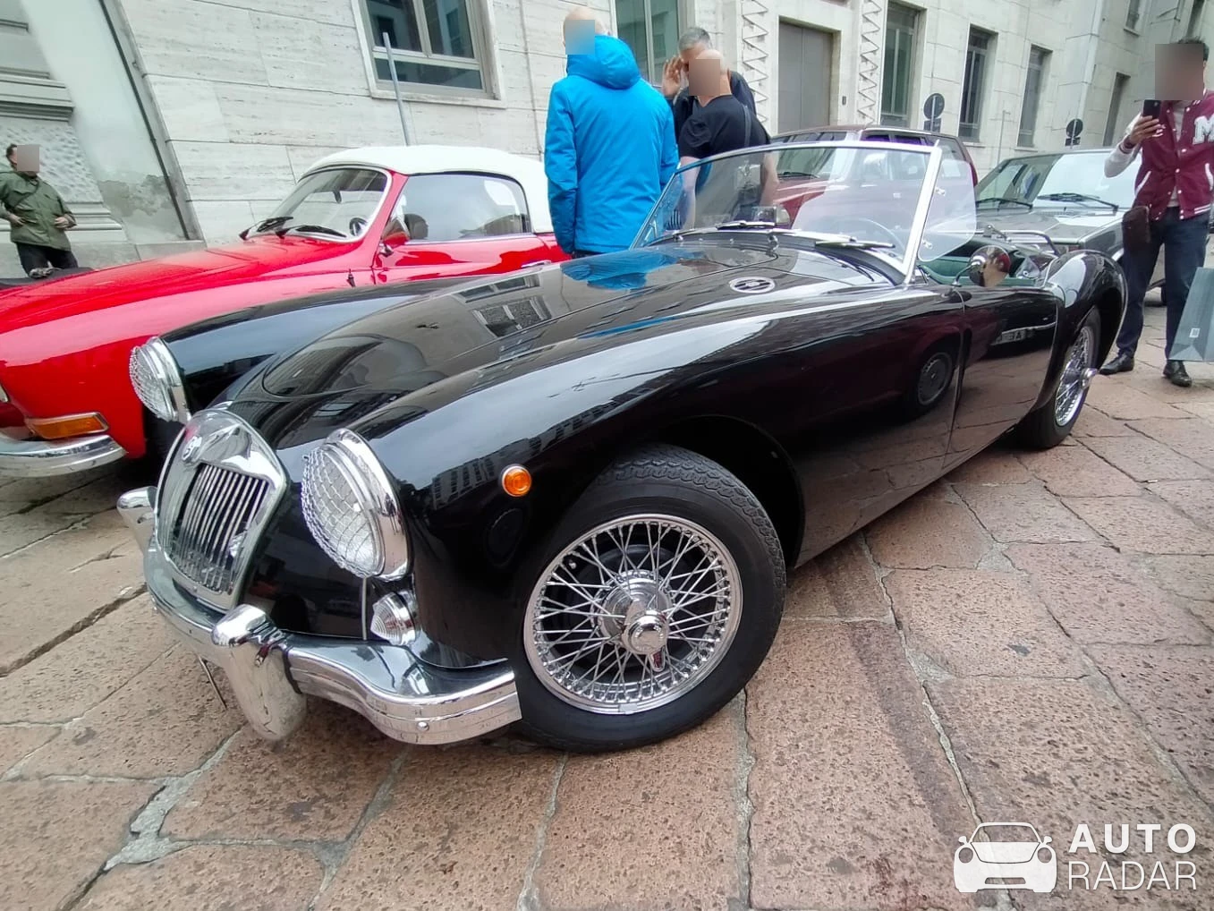 MG MGA spotted in Milano, Italy