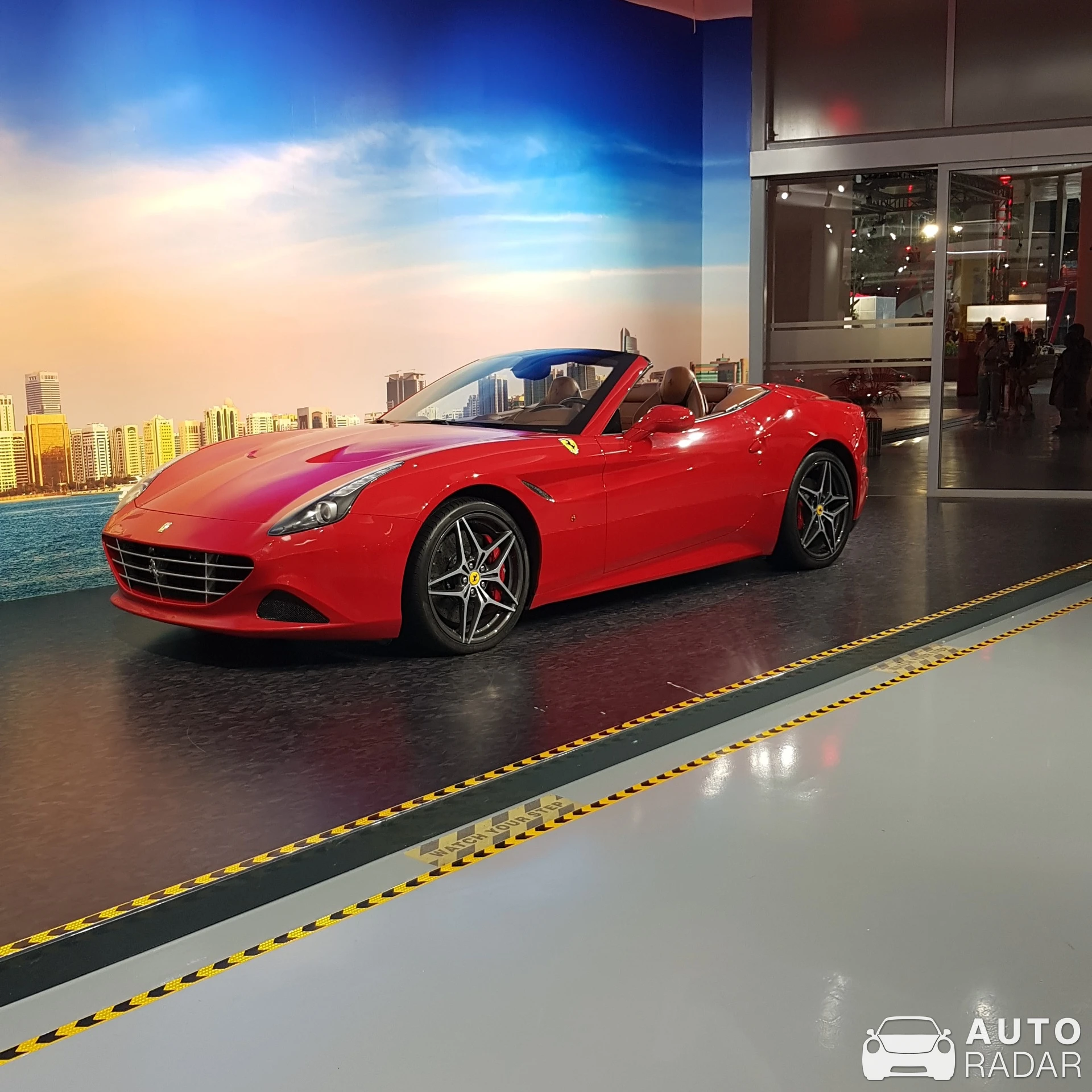 Ferrari California spotted in Abu Dhabi, United Arab Emirates