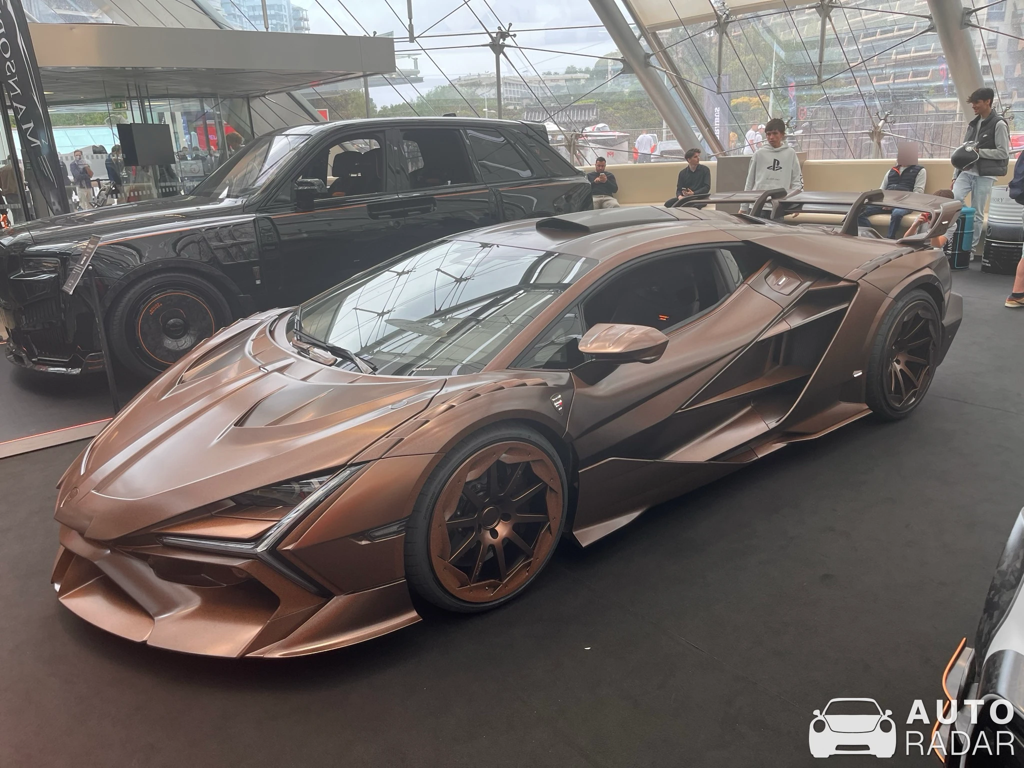 Lamborghini Revuelto Mansory Initiate spotted in Monaco