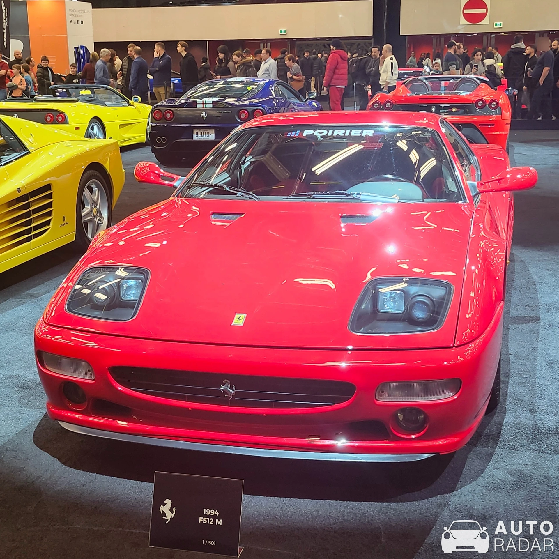 Ferrari F512M spotted in Montreal, Canada