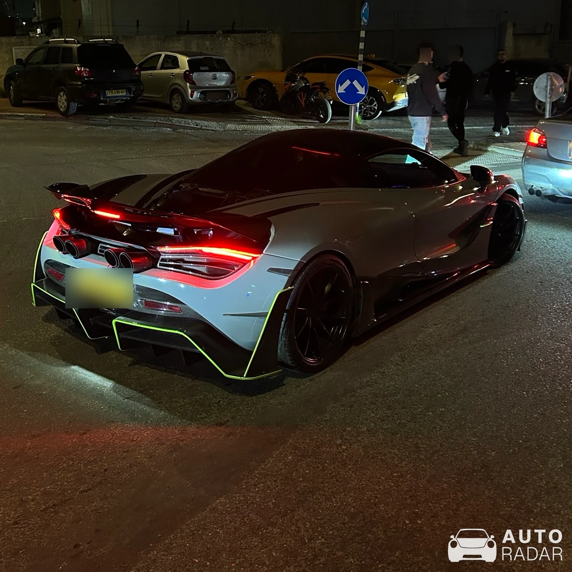 McLaren 720S Mansory spotted in Holon