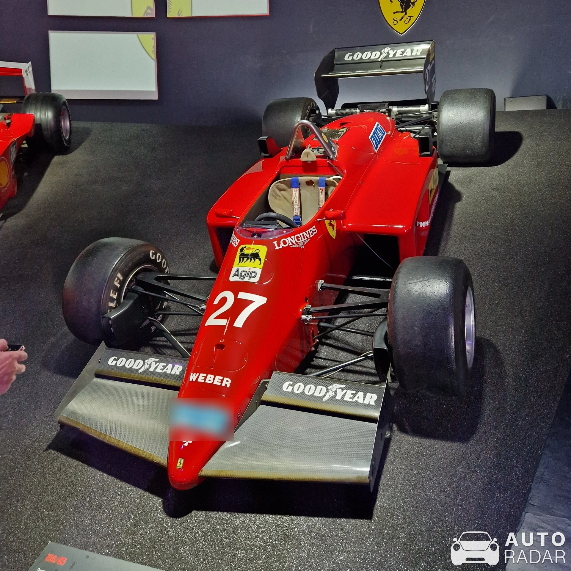 Ferrari 156/85 spotted in Maranello