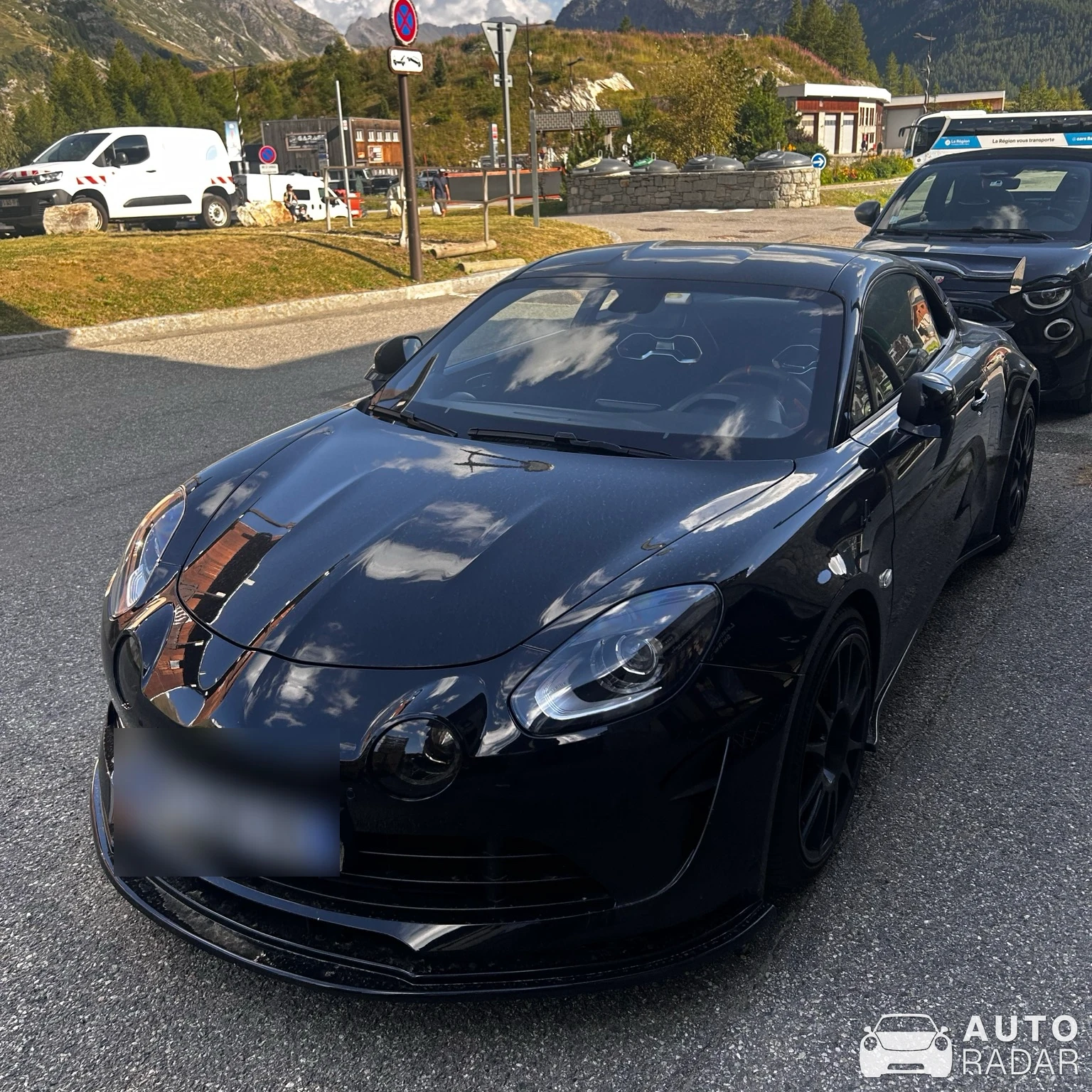 Alpine A110 S spotted in Tignes, France