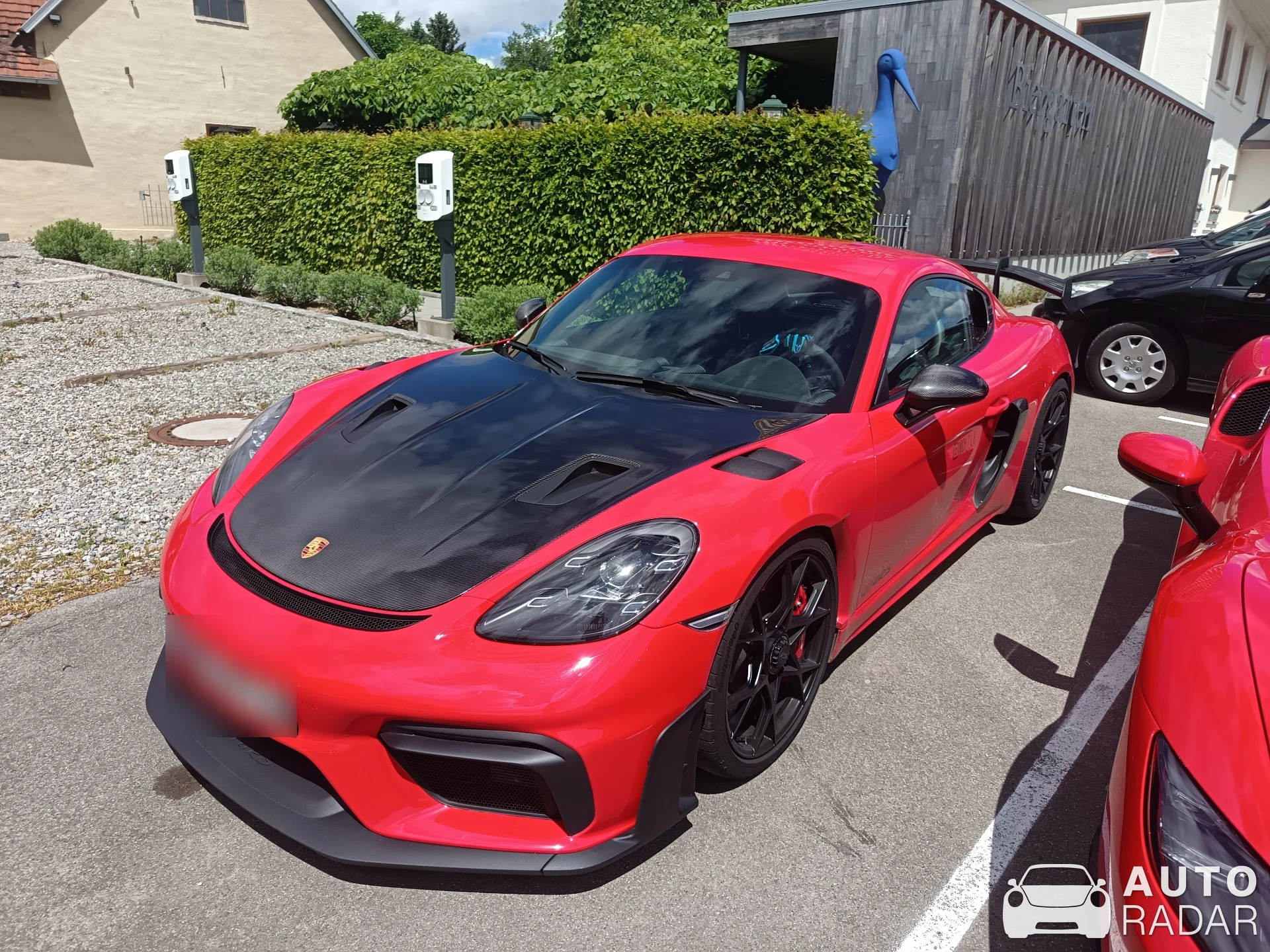 Porsche 718 Cayman GT4 RS spotted in Laupheim