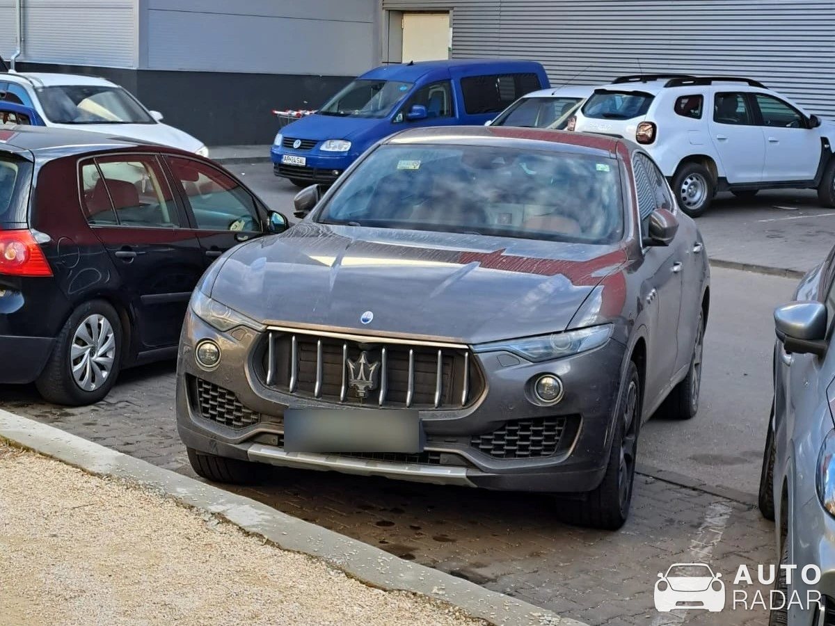 Maserati Levante Trofeo spotted in București, Romania