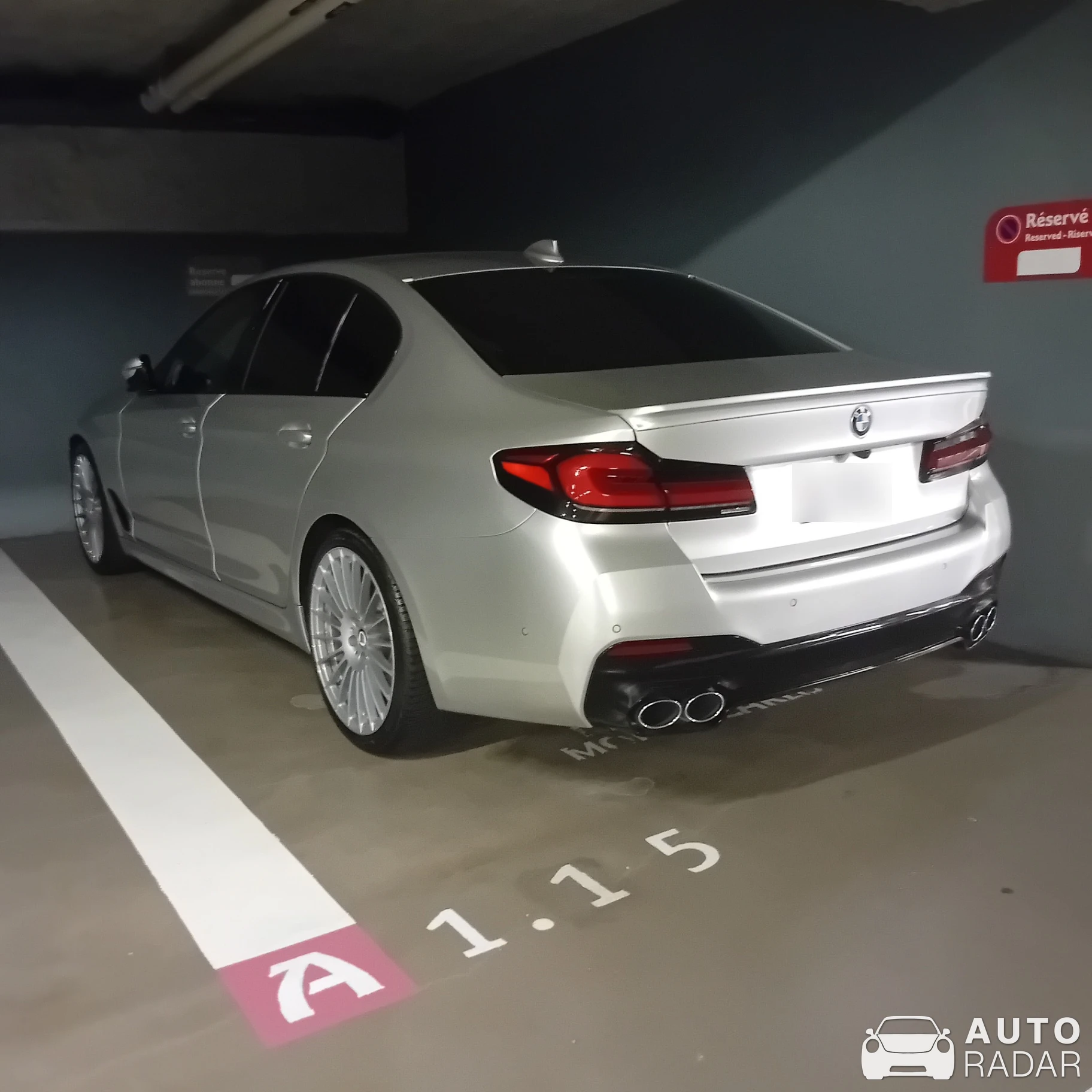 Alpina B5 spotted in , Monaco