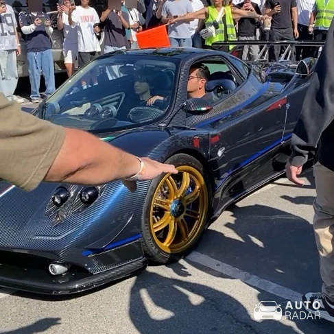 Pagani Zonda Tricolore spotted in Huntington Beach