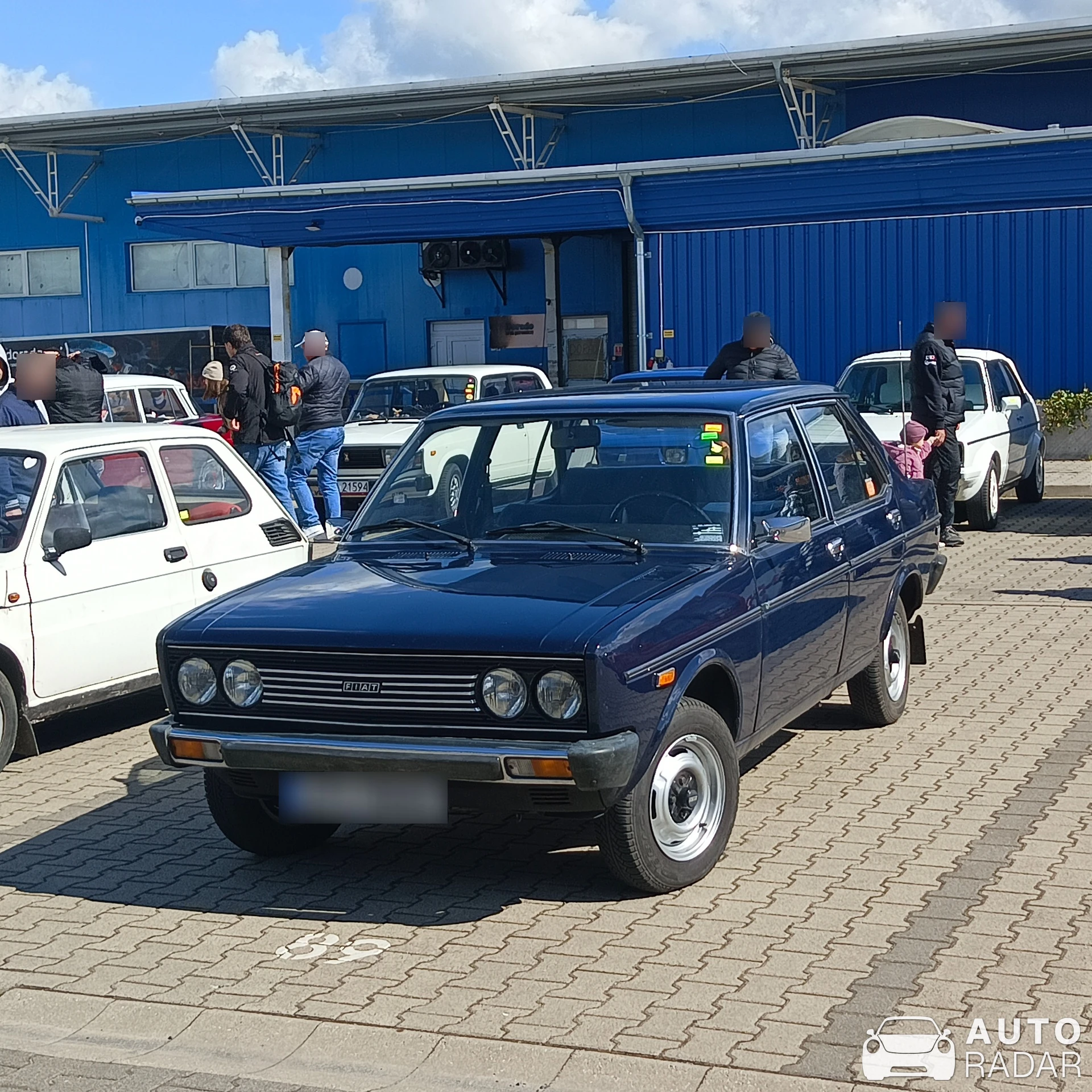 Fiat 131 spotted in Wrocław
