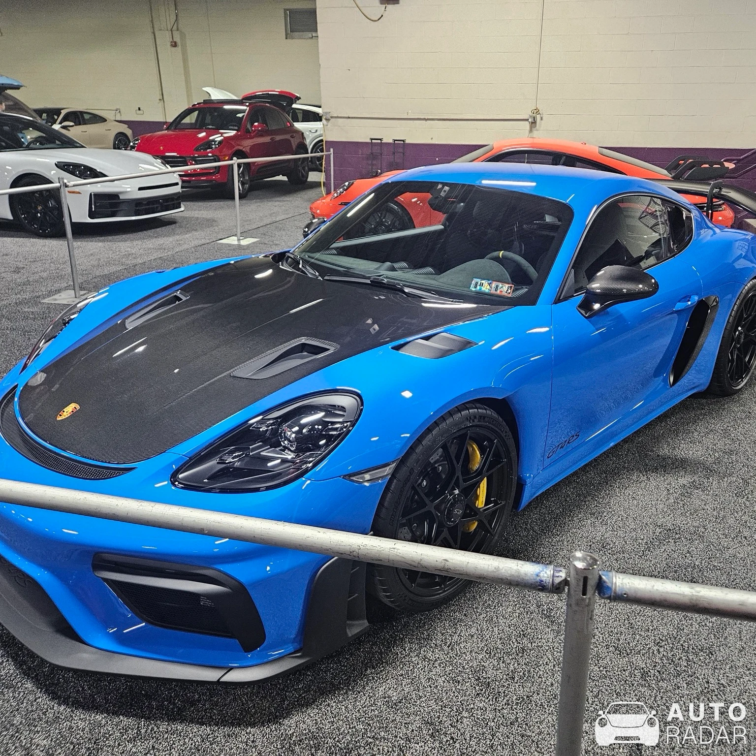 Porsche 718 Cayman GT4 RS spotted in Harrisburg