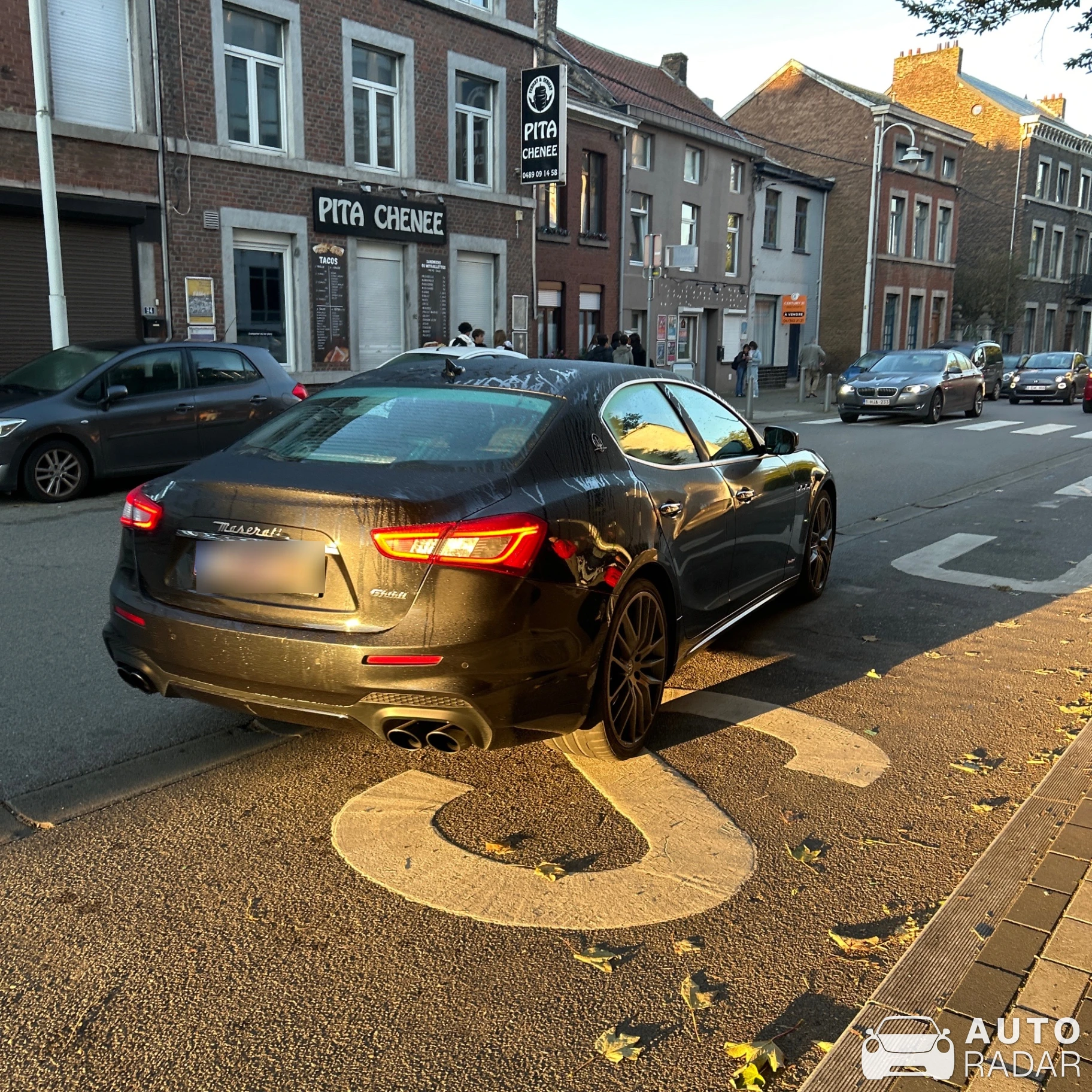 Maserati Ghibli spotted in Liège, Belgium