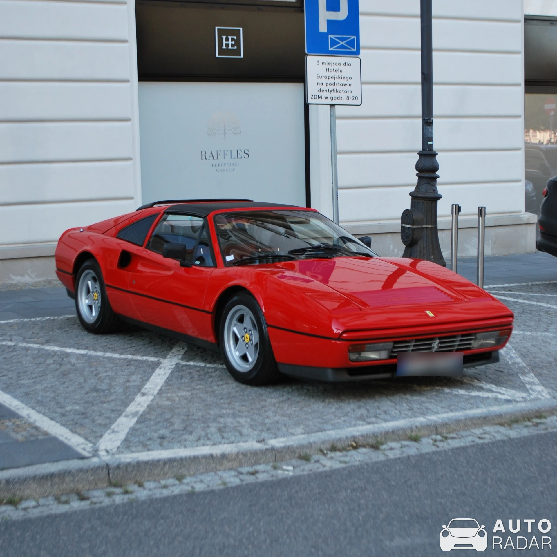 Ferrari 328 GTS spotted in Warszawa, Poland