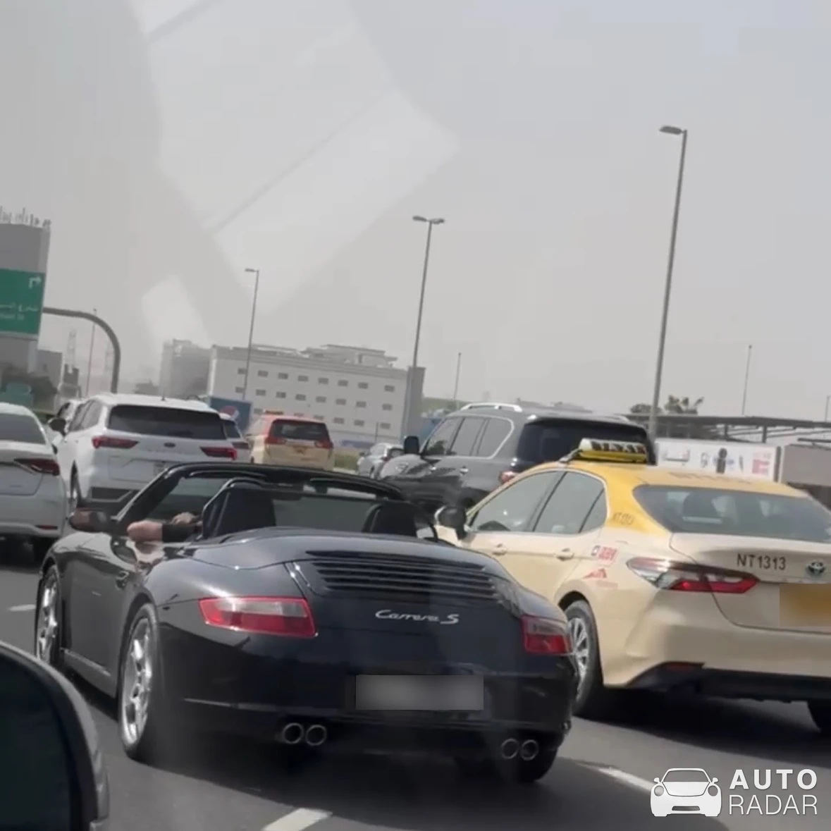 Porsche 997 Carrera S Cabriolet spotted in Abu Dhabi, United Arab Emirates