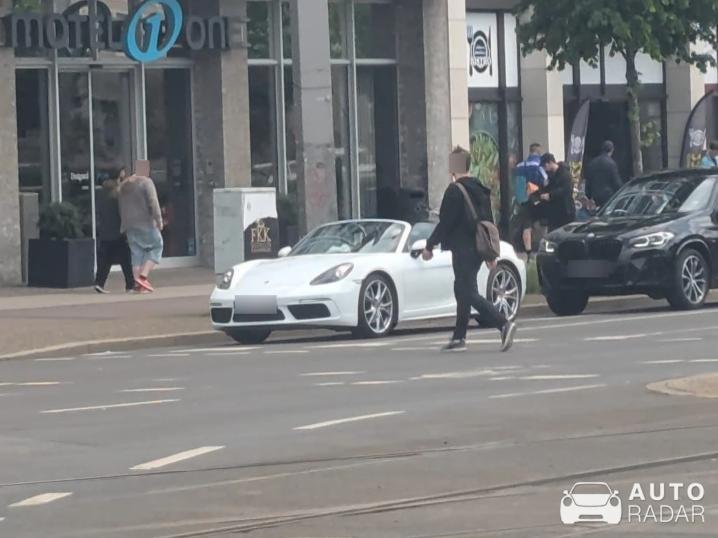 Porsche 718 Boxster spotted in Leipzig