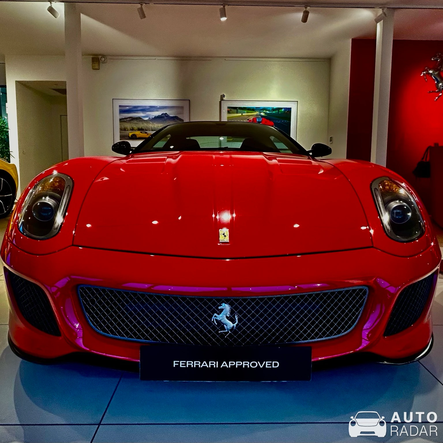 Ferrari 599 GTO spotted in Bidart