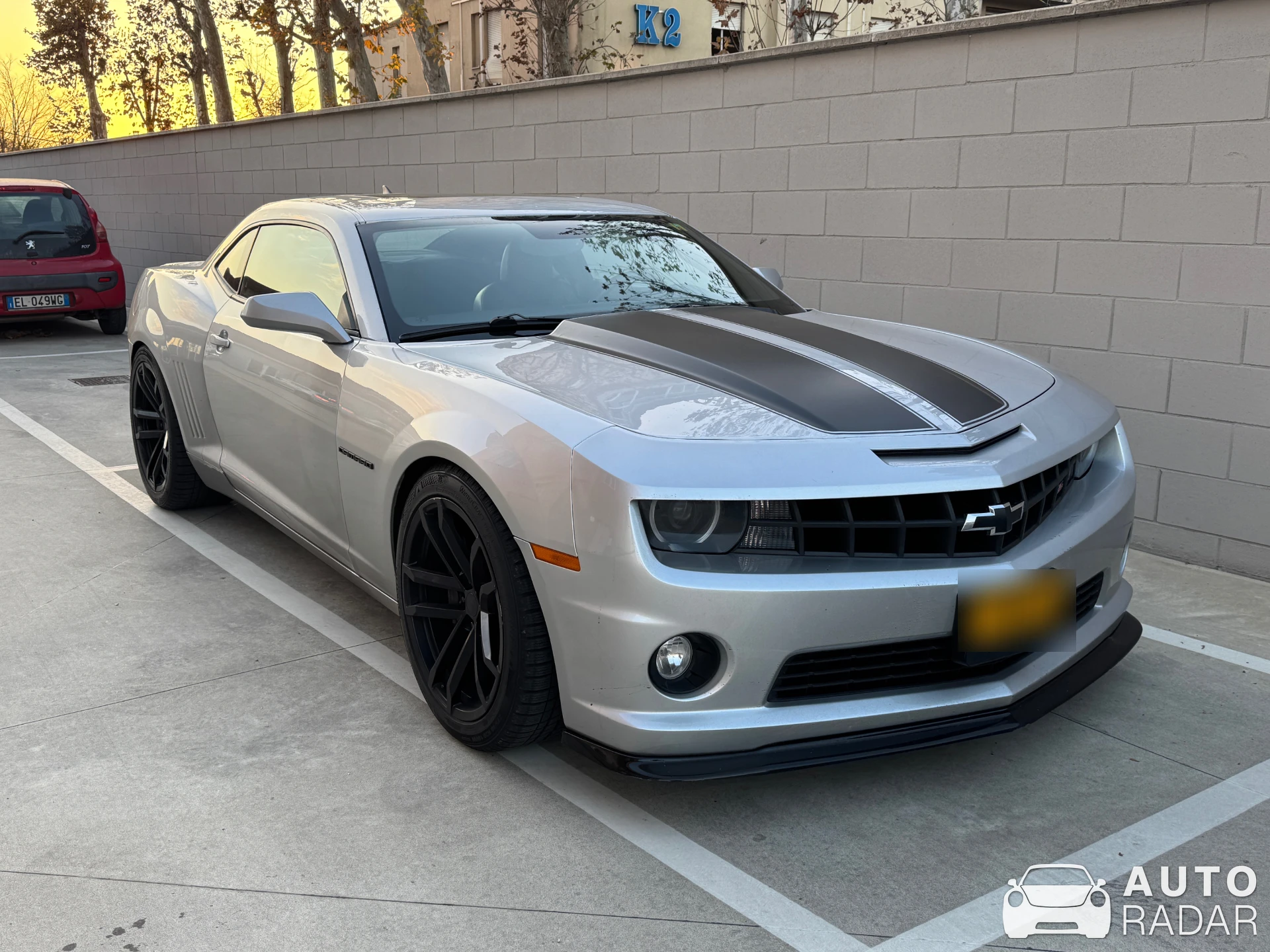Chevrolet Camaro SS spotted in Piacenza, Italia