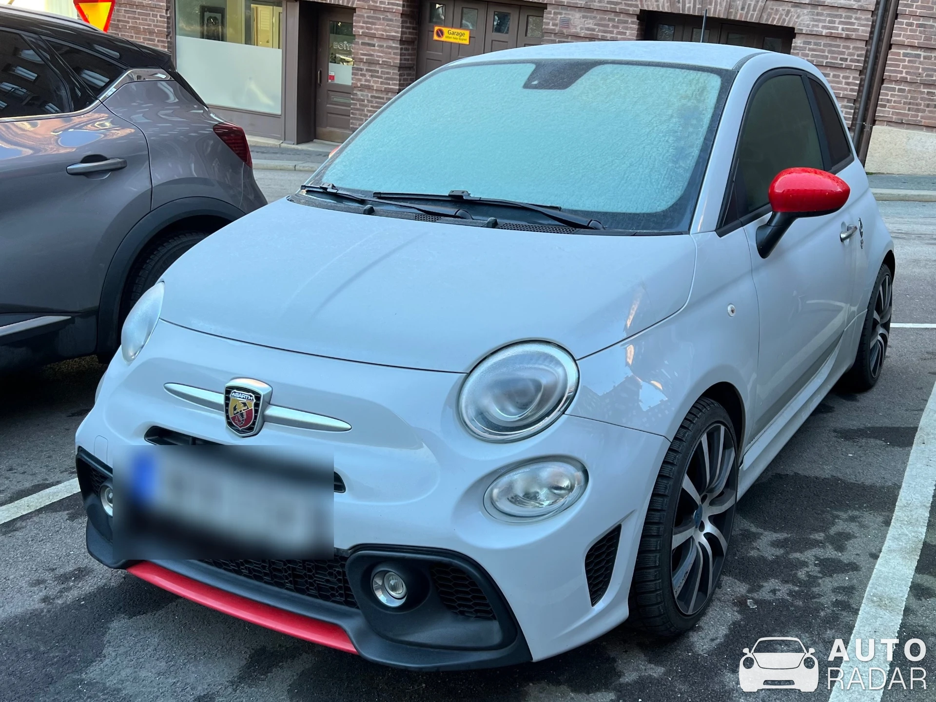 Abarth 595 Pista 70th Anniversary Edition spotted
