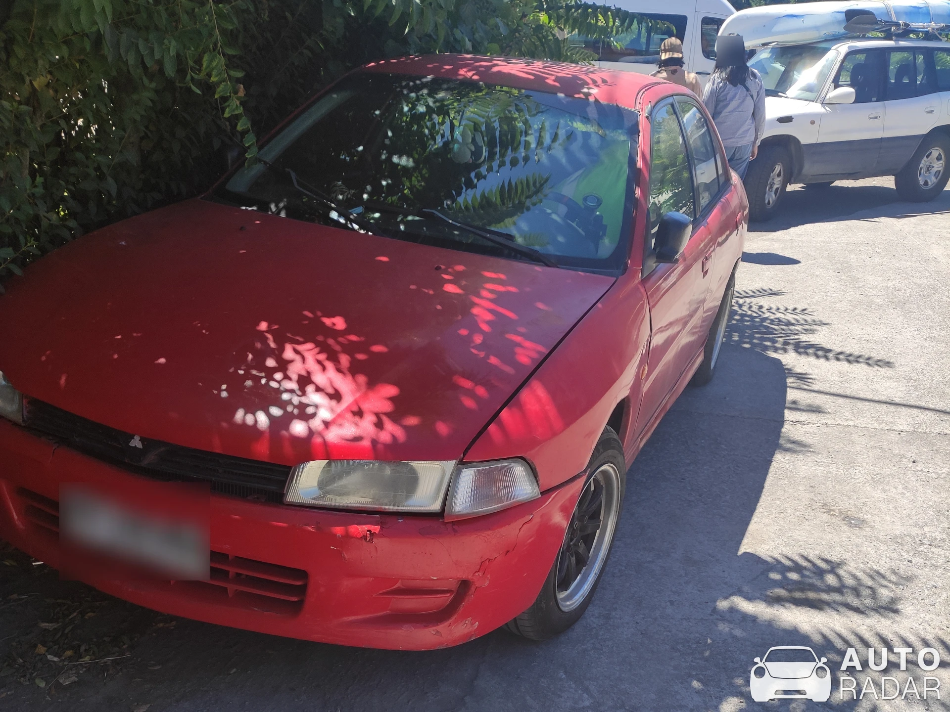 Mitsubishi Lancer Evolution IV spotted in Los Ángeles