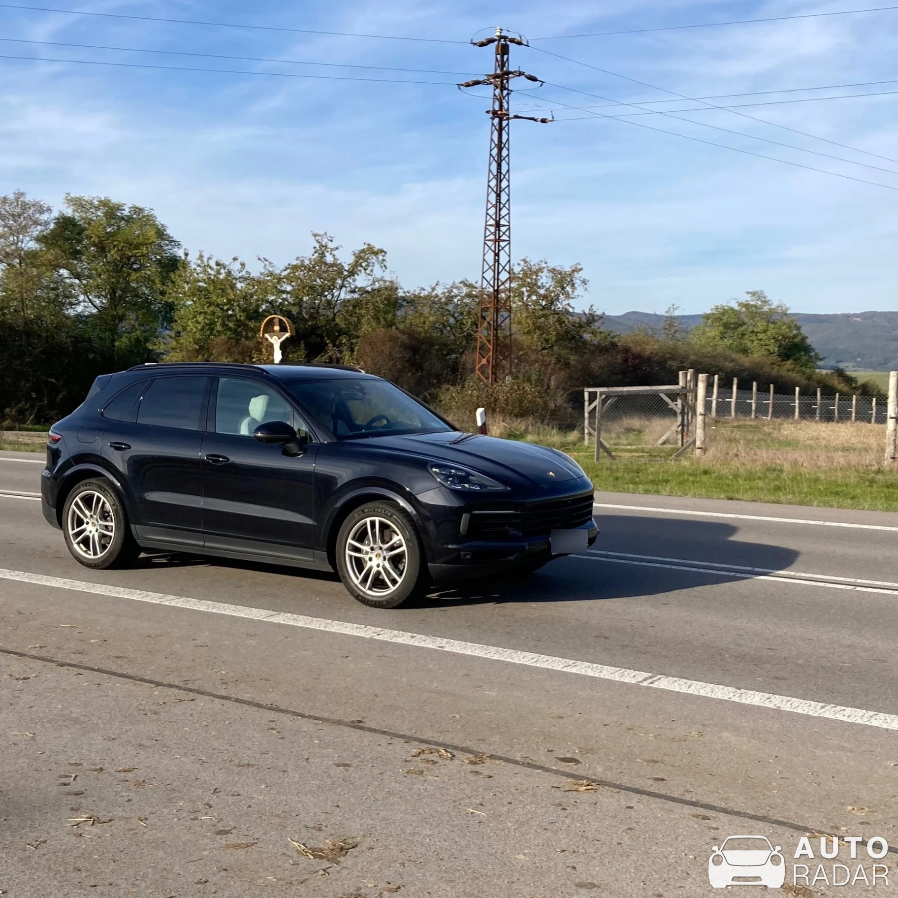 Porsche Cayenne S spotted in Lovčica - Trubín, Slovensko