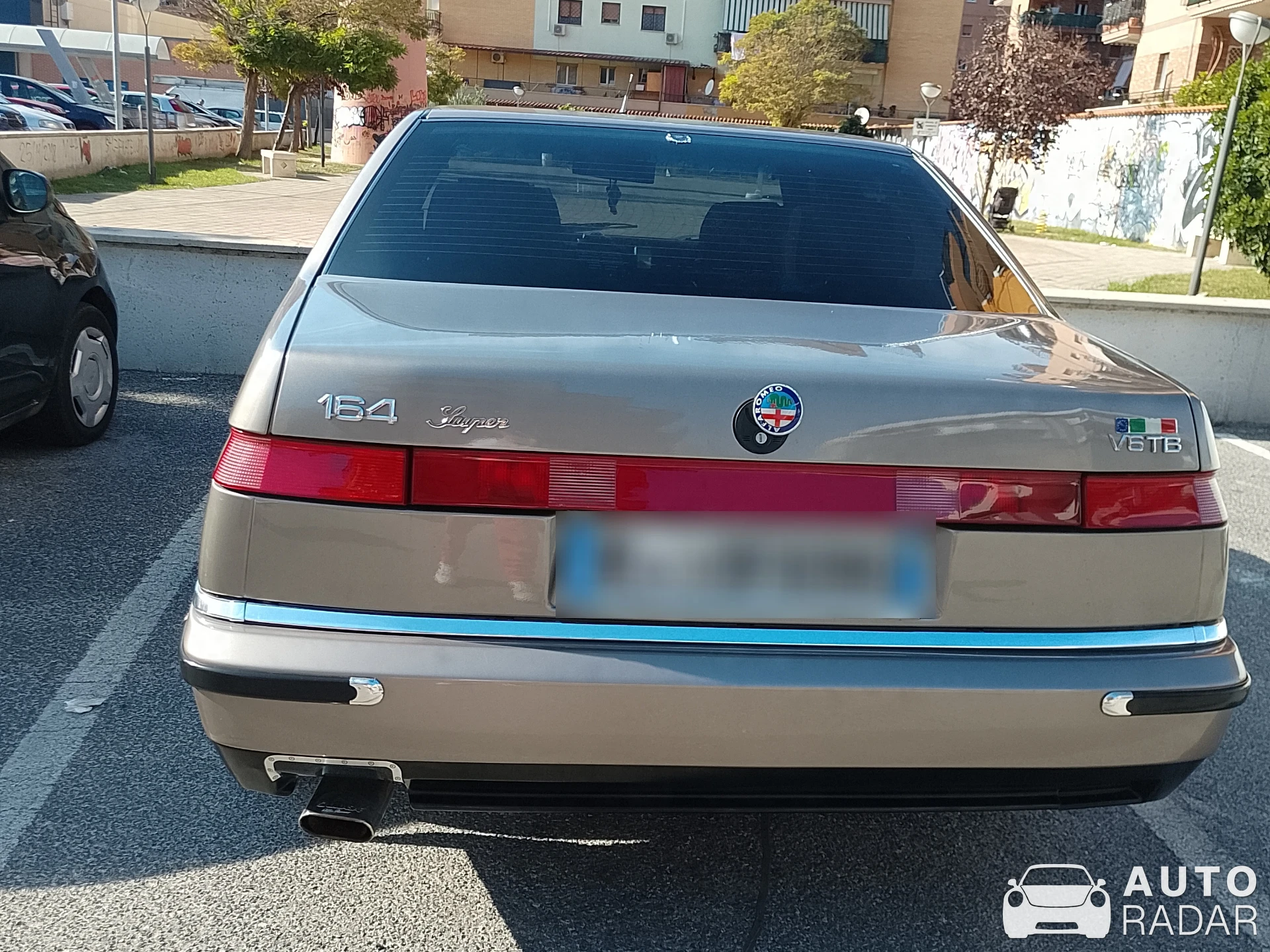 Alfa Romeo 164 QV spotted in Ladispoli, Italy