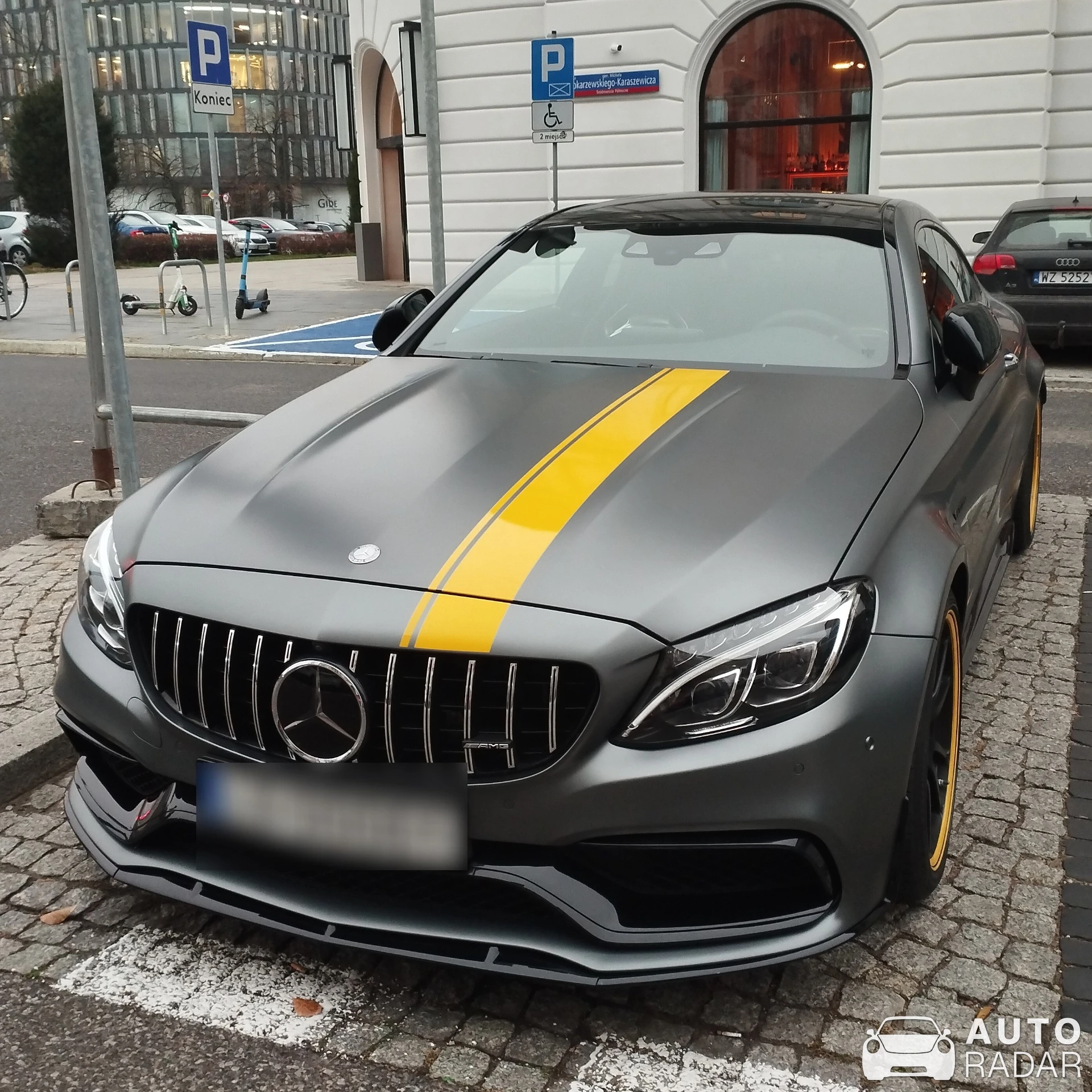 Mercedes-AMG C 63 S Coupé C205 Edition 1 spotted in Warszawa, Poland