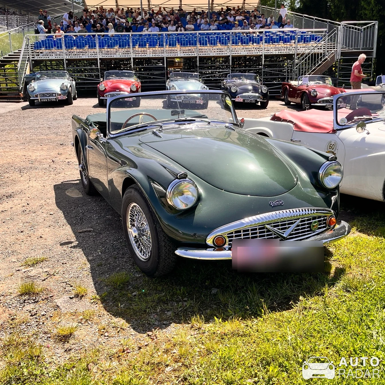 Daimler SP250 spotted in Stavelot