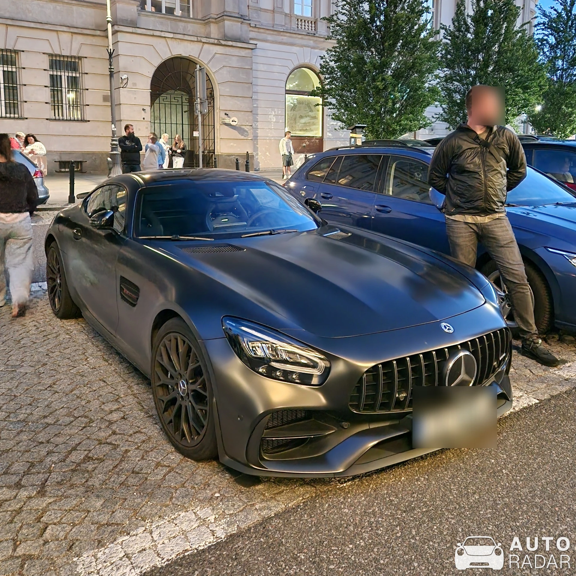 Mercedes-AMG GT C190 2019 spotted in Warszawa